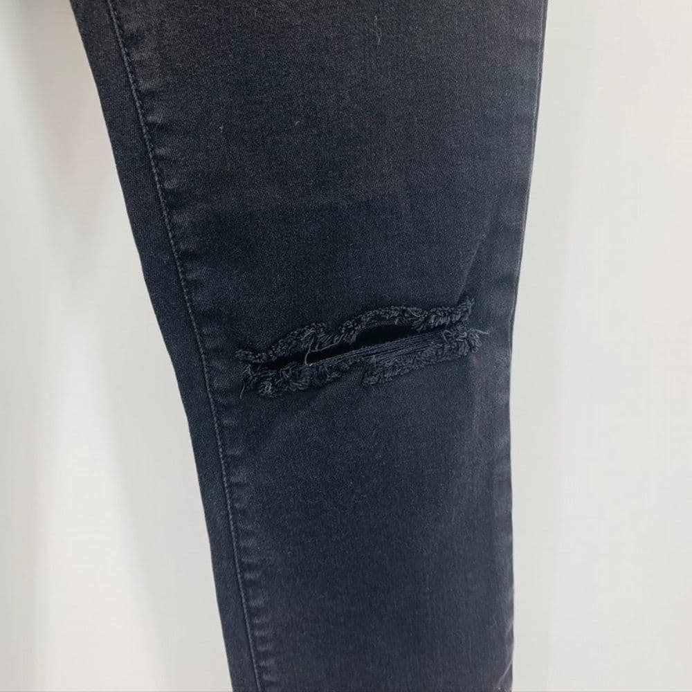 J Brand Mid Rise Crop Skinny‎ Distressed Sz 25 - Thumbnail 4