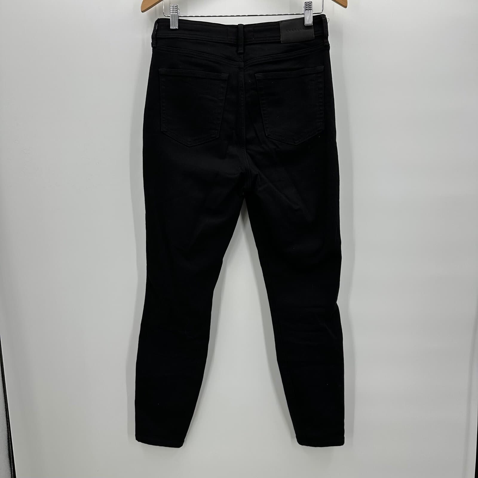Everlane The Way-High Skinny Jeans Black Sz 29 Regular - Thumbnail 3