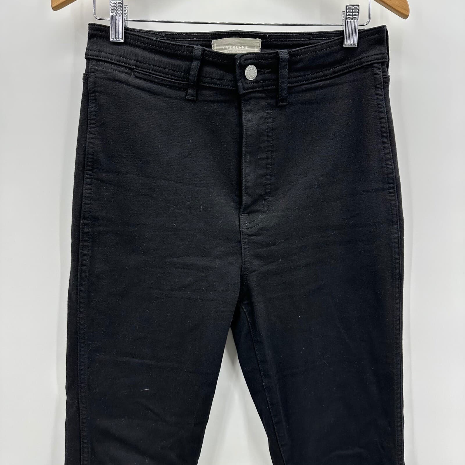 Everlane The Way-High Skinny Jeans Black Sz 29 Regular - Thumbnail 2