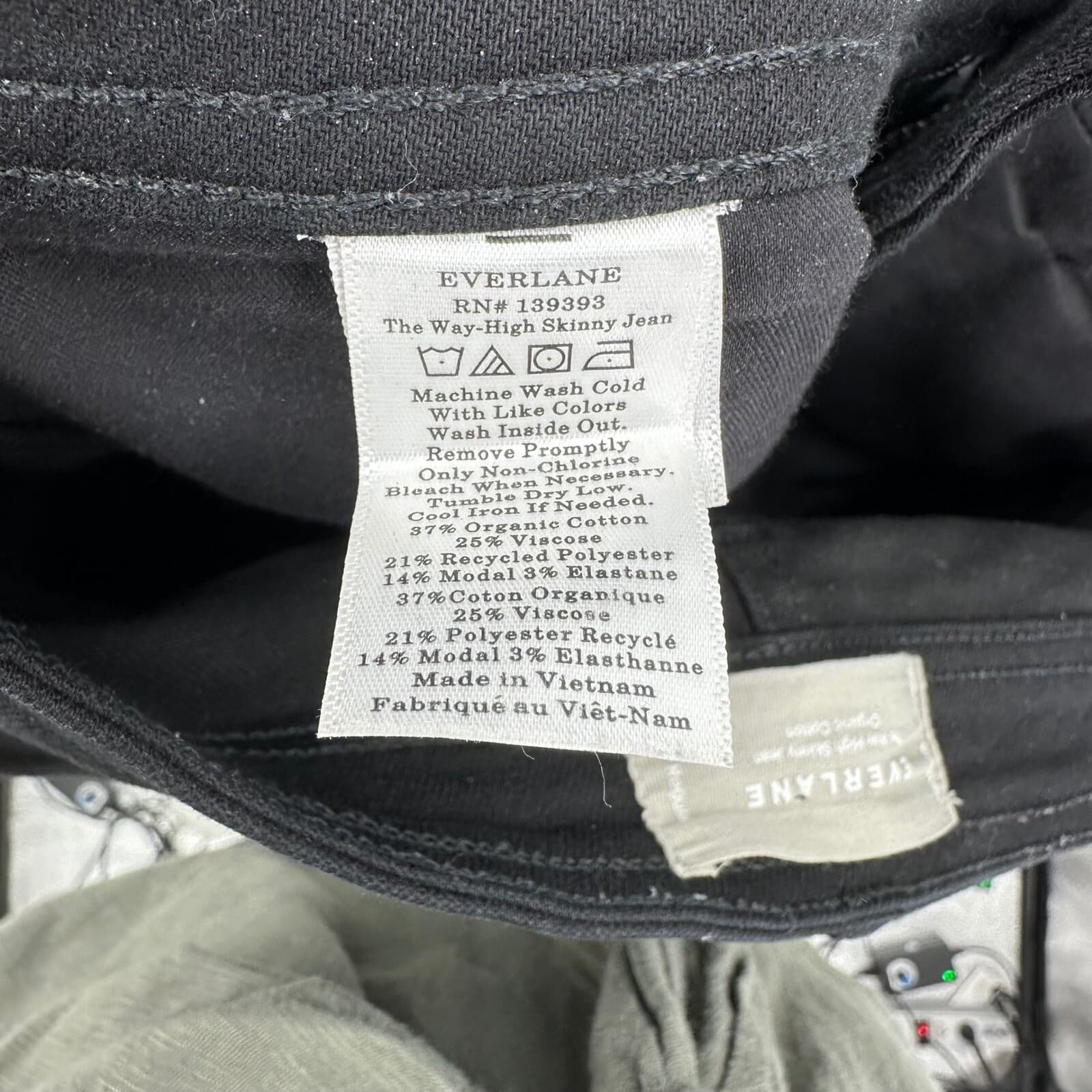 Everlane The Way-High Skinny Jeans Black Sz 29 Regular - Thumbnail 7