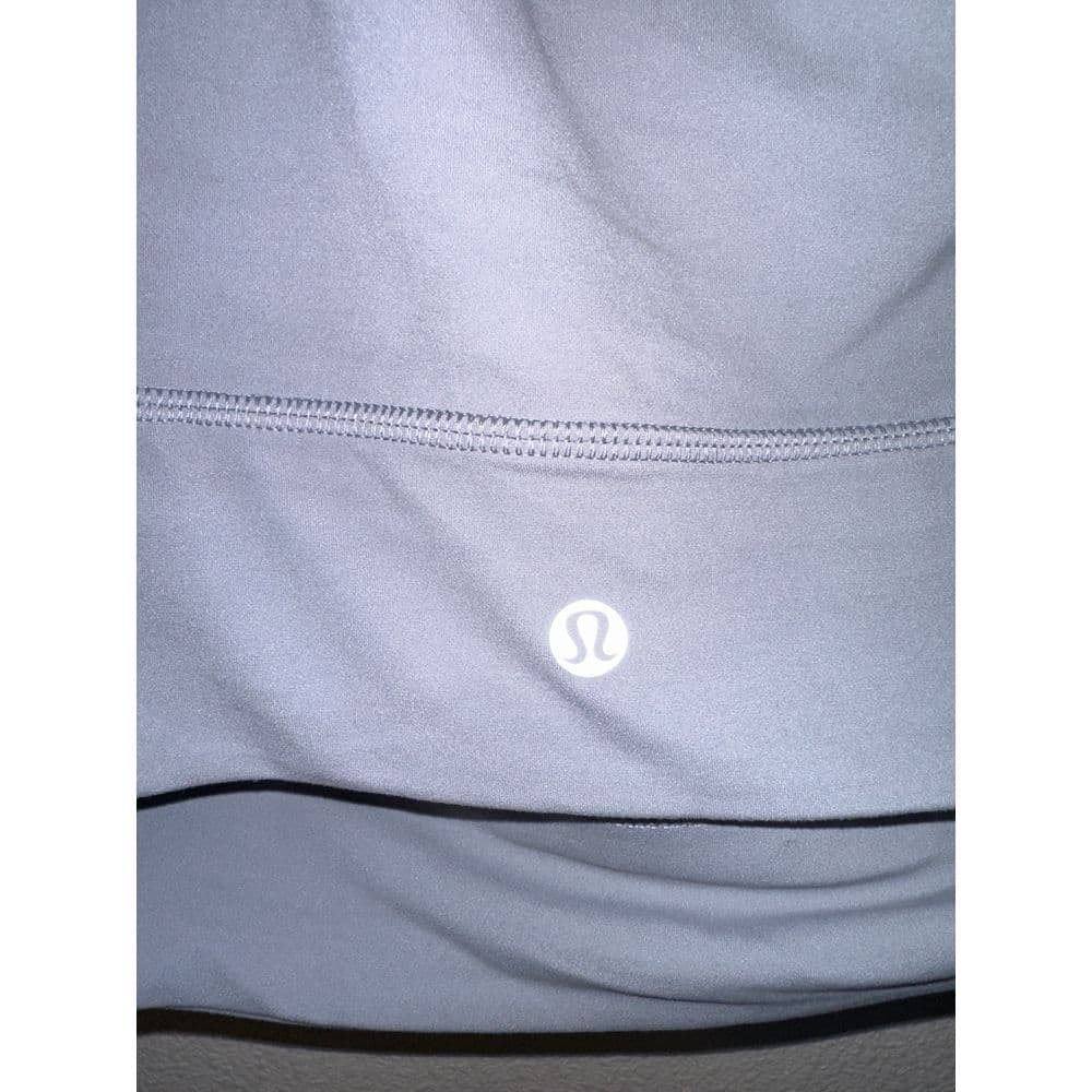 Lululemon Align Asymmetrical Sports Bra Gray Athletic Workout Yoga Training 14 - Thumbnail 3