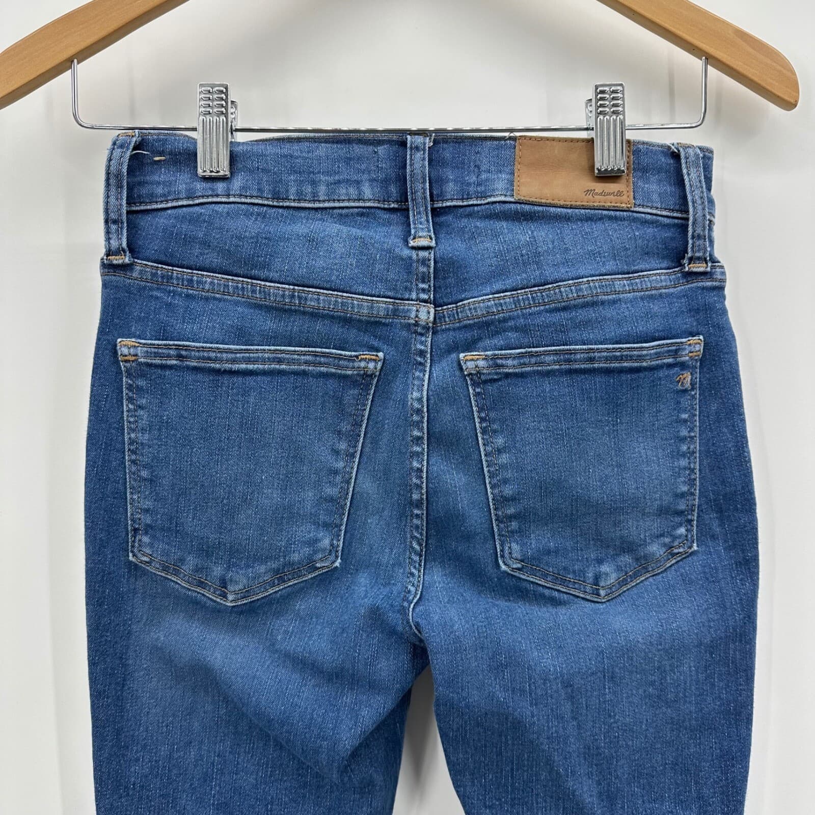 Madewell 9" Mid-Rise Skinny Jeans Sz 25P - Thumbnail 4