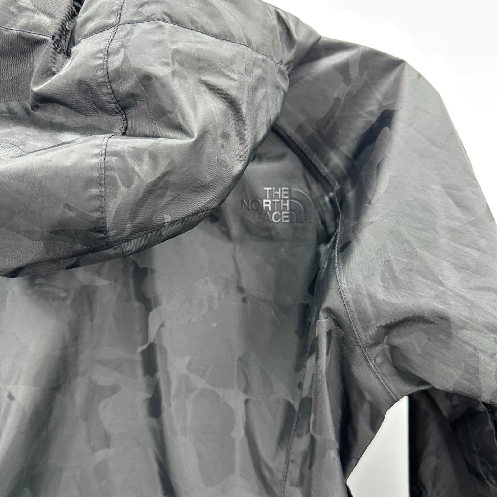 The North Face Black Camo Light Weight Jacket Sz XS - Thumbnail 4