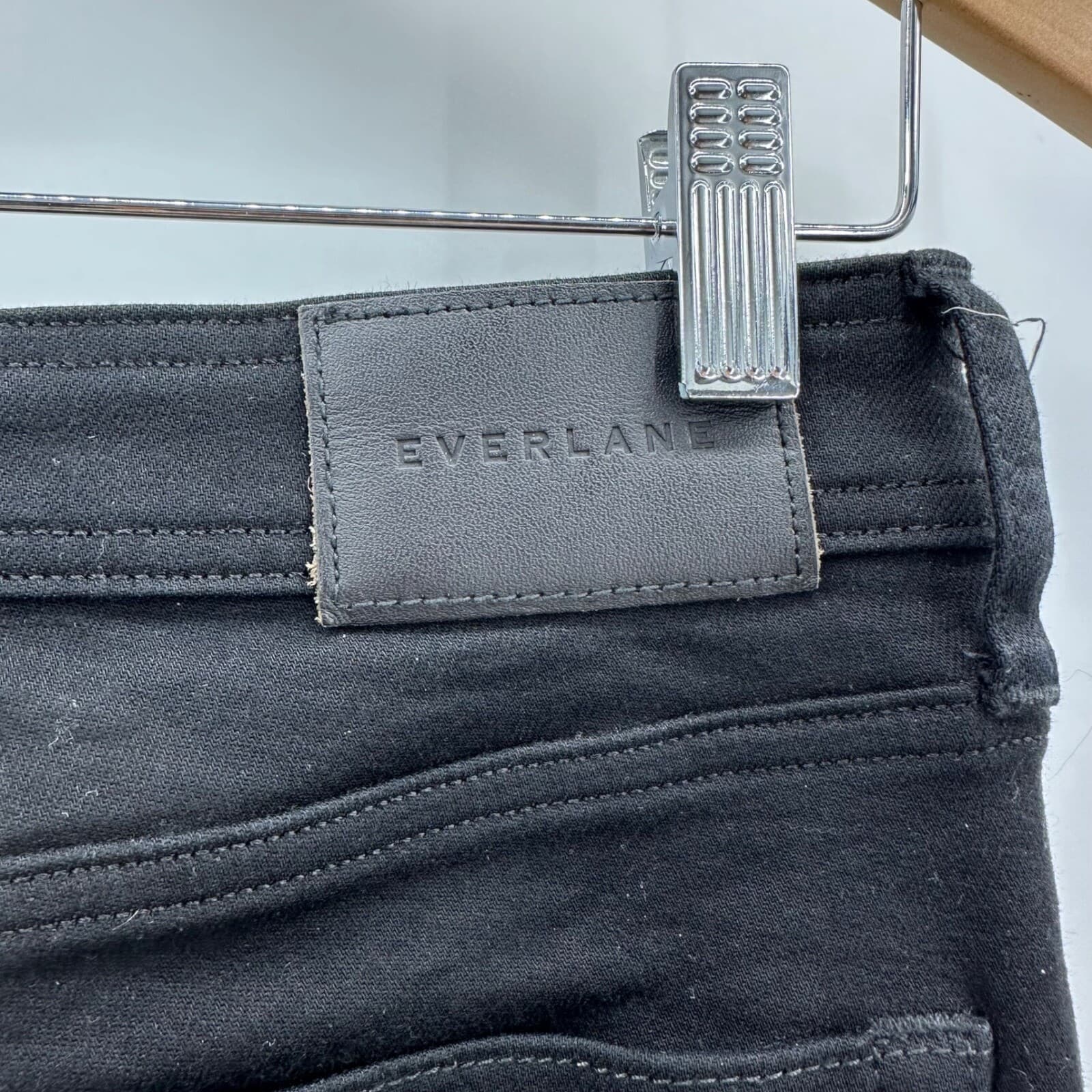 Everlane The Way-High Skinny Jeans Black Sz 29 Regular - Thumbnail 5