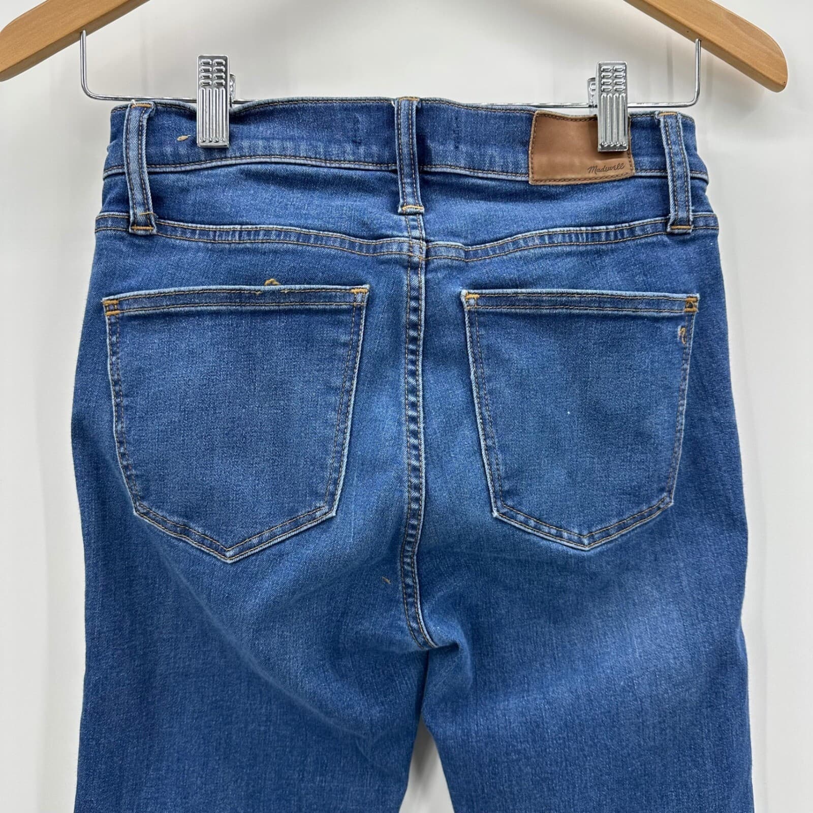 Madewell 9" High Rise Skinny Jeans Sz 26 - Thumbnail 4