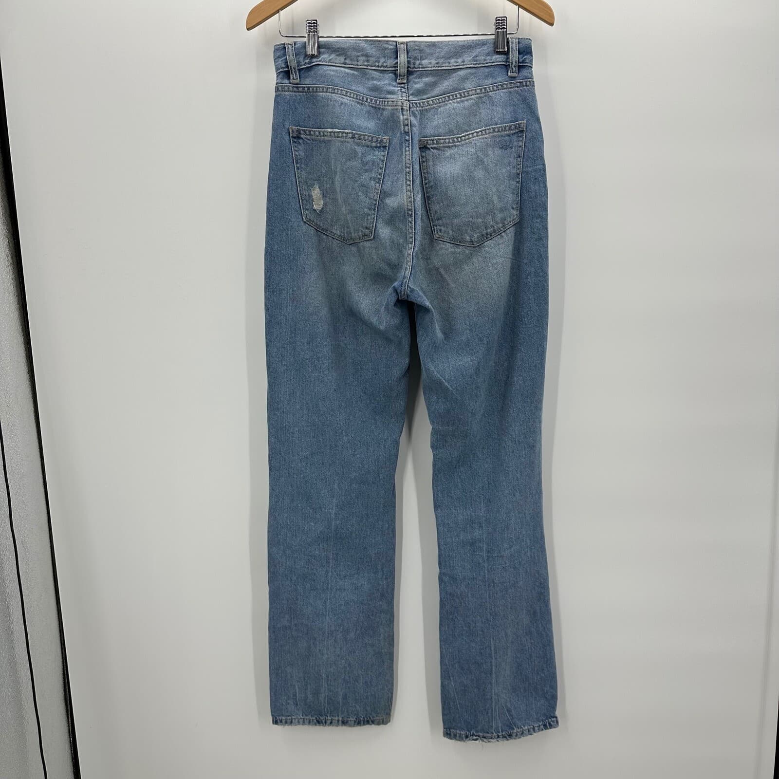 DL1961 Emilie Straight Ultra High Rise Vintage 31" Sz 26 - Thumbnail 4