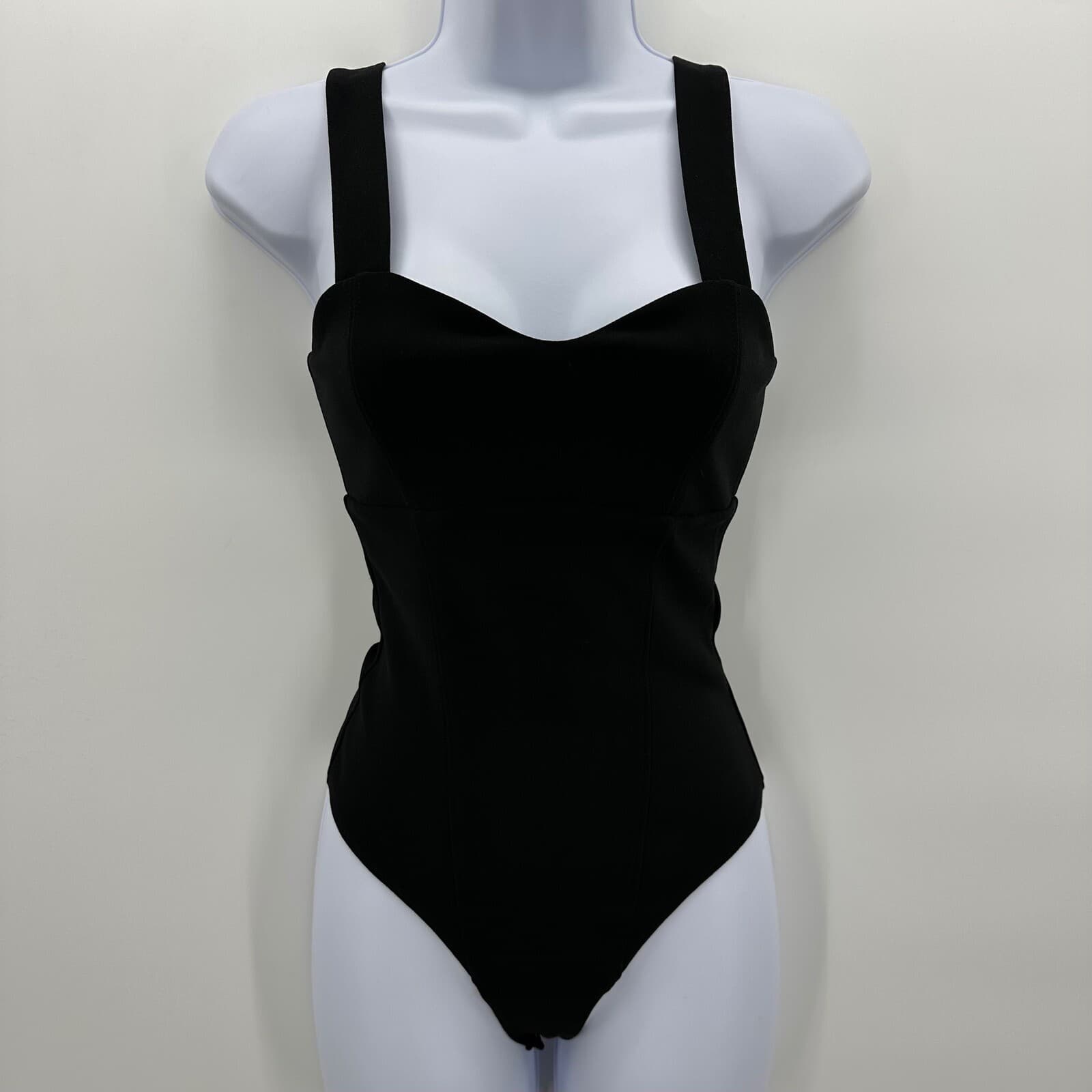 Abercrombie & Fitch Black Bodysuit Sz XS