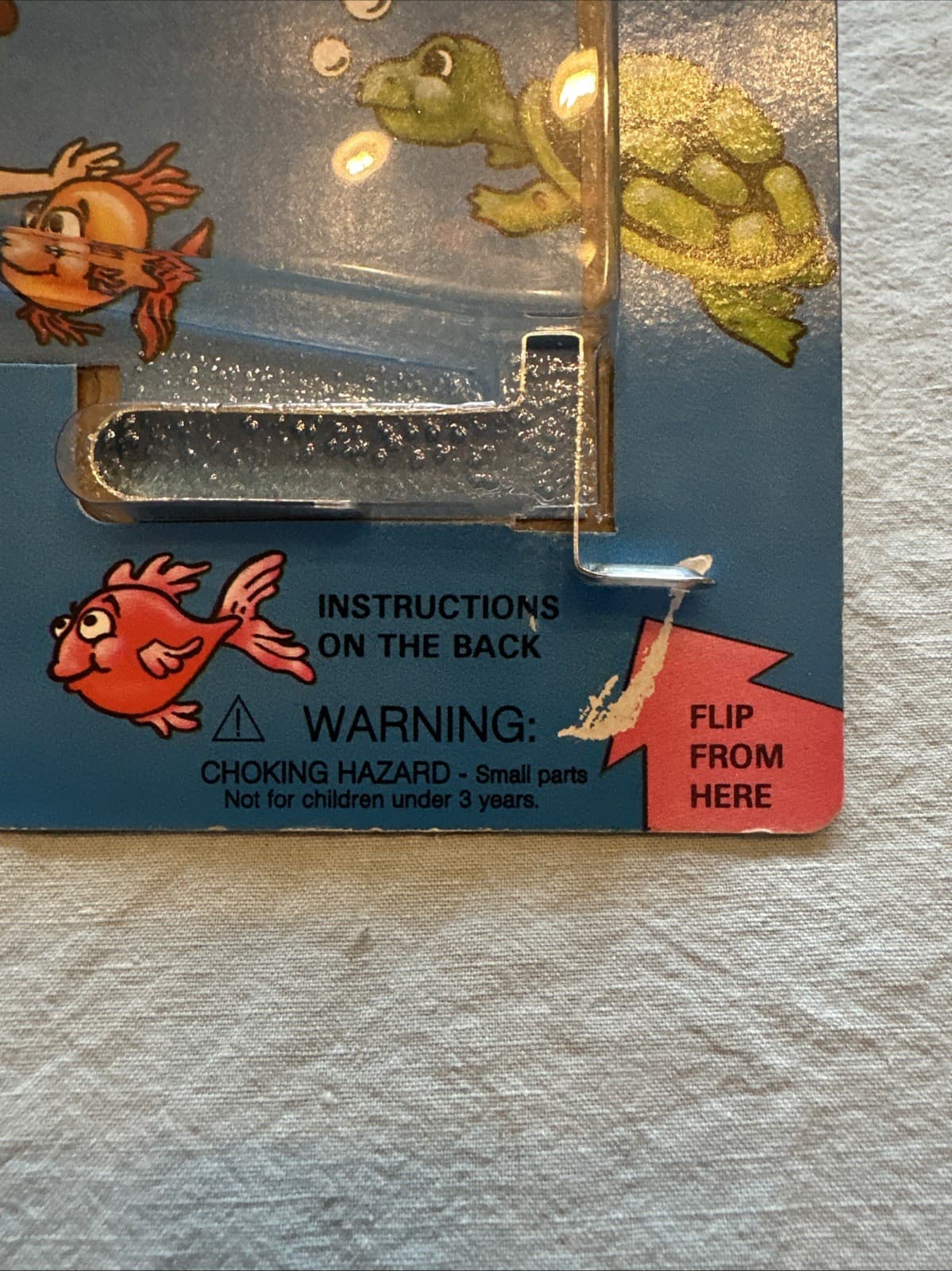1992 Catch A Mermaid Flip Skill Toy Game Smethport USA Made Vintage FREE SHIP - Thumbnail 6