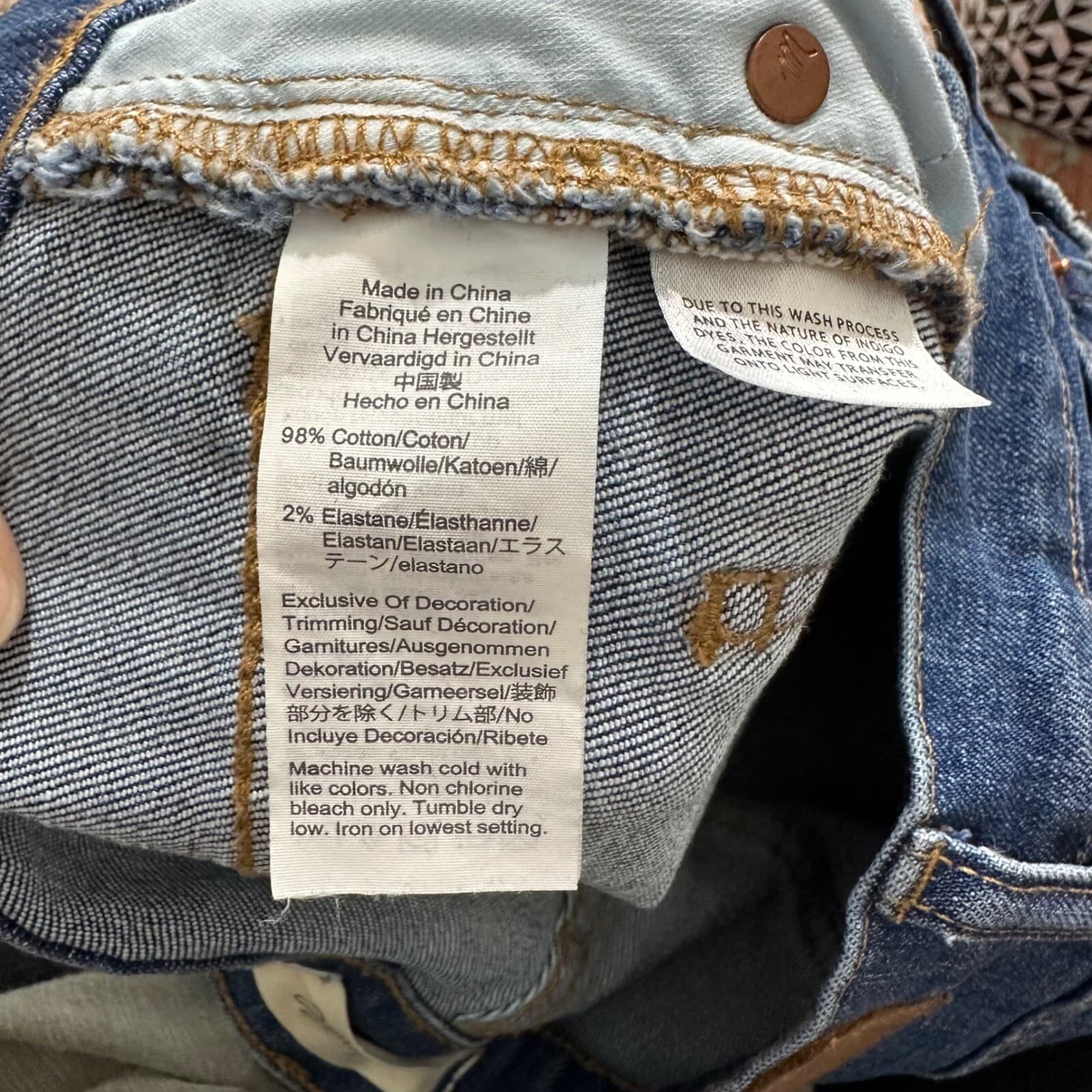 Madewell The Perfect Vintage Crop Jeans Sz 25 - Thumbnail 7