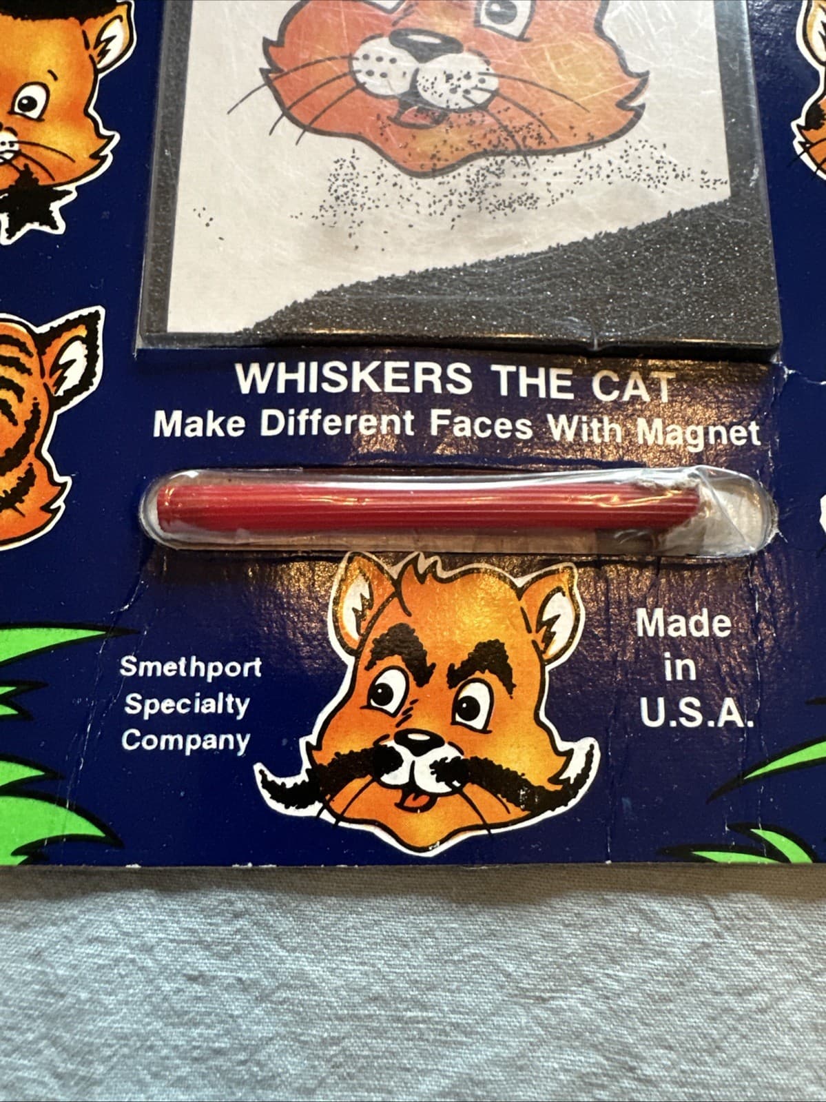 Lot of 2 Vintage Smethport Magnet Games Wooly Willy & Magnetic Whiskers 1999 - Thumbnail 8
