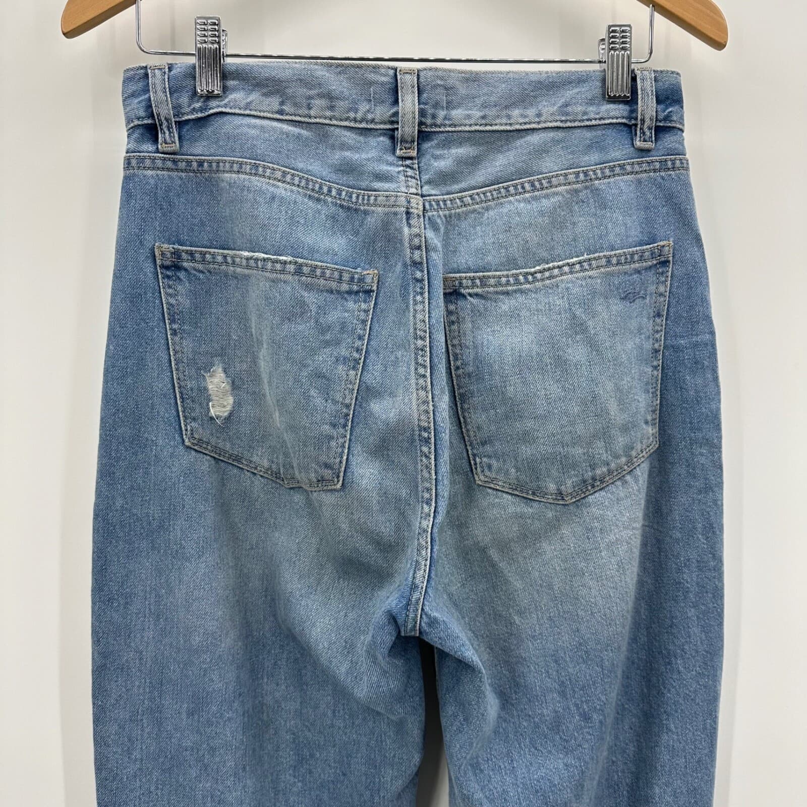 DL1961 Emilie Straight Ultra High Rise Vintage 31" Sz 26 - Thumbnail 5