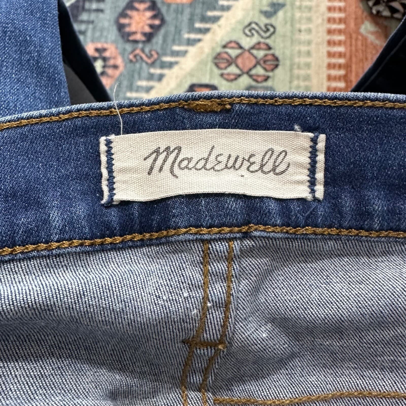 Madewell 9" High Rise Skinny Jeans Sz 26 - Thumbnail 6
