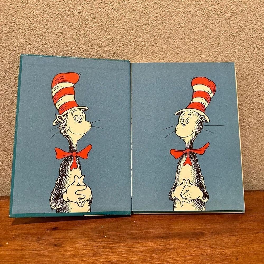 Dr. Suess The Cat In The Hat 1957 First Edition with Jacket - Thumbnail 10