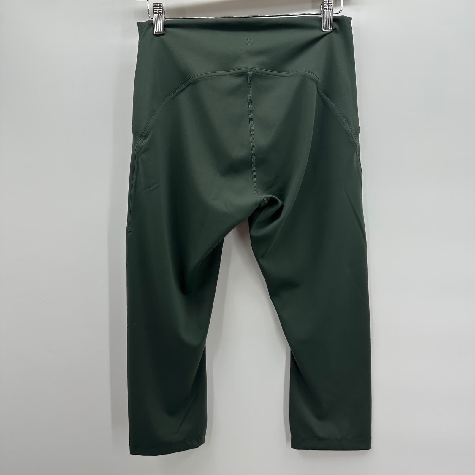 Lululemon Instill High-Rise Crop 23" in Smoked Spruce Sz 10 - Thumbnail 3