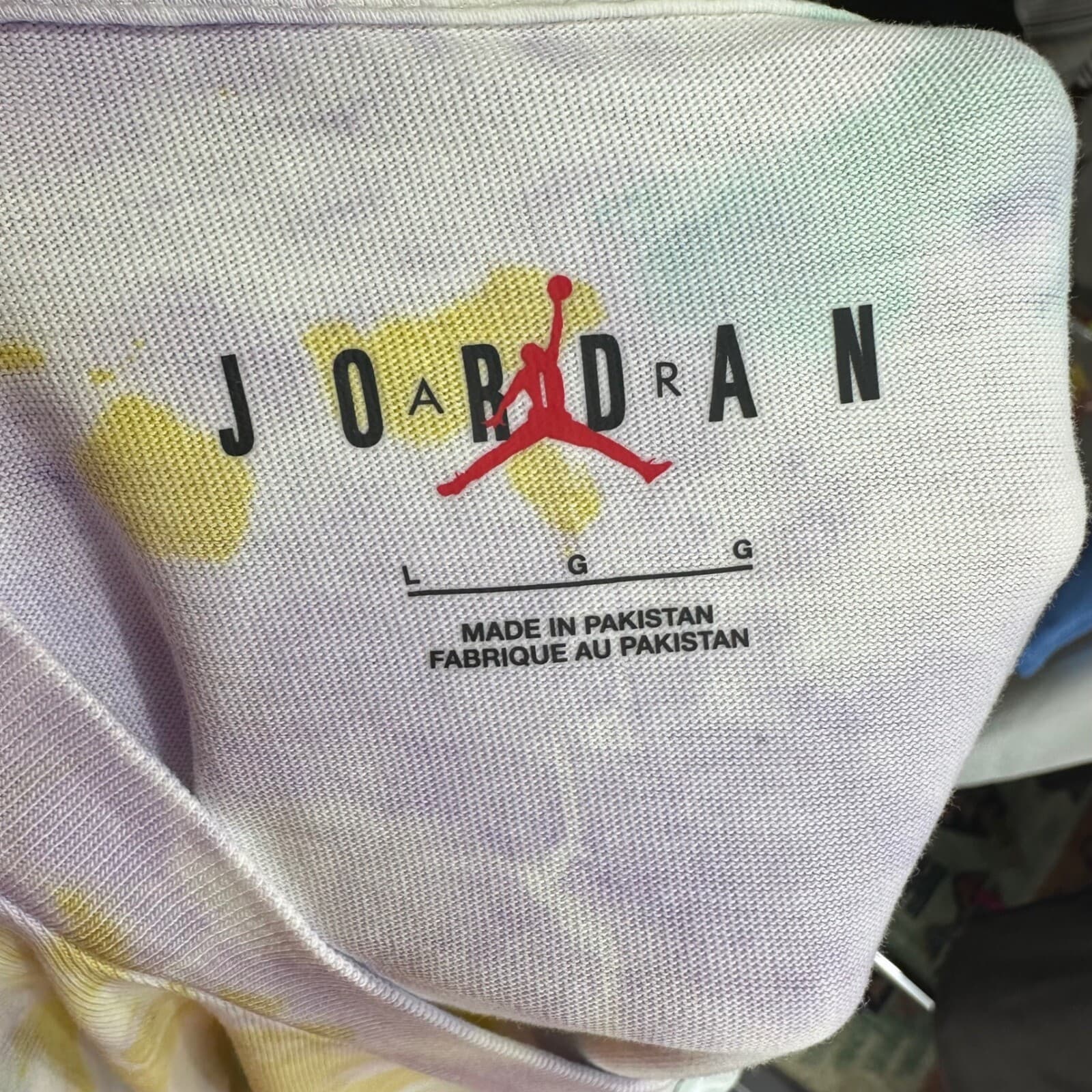 Air Jordan Men's Sport DNA '85 Retro 1 Tie Dye T-Shirt Sz LARGE RETAIL $50 - Thumbnail 6