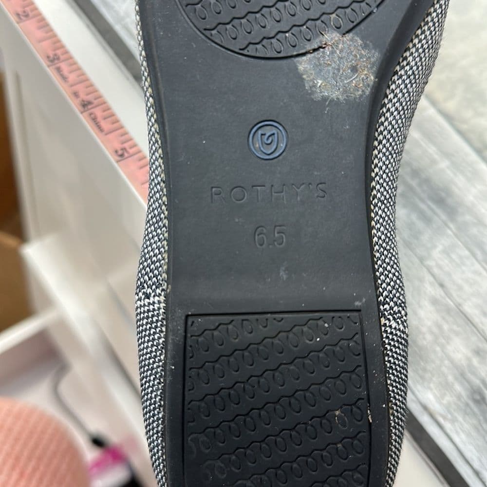 Rothy's Birds Eye Round Toe Sz 6.5 - Thumbnail 7