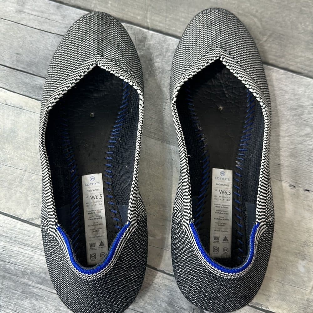 Rothy's Birds Eye Round Toe Sz 6.5 - Thumbnail 8