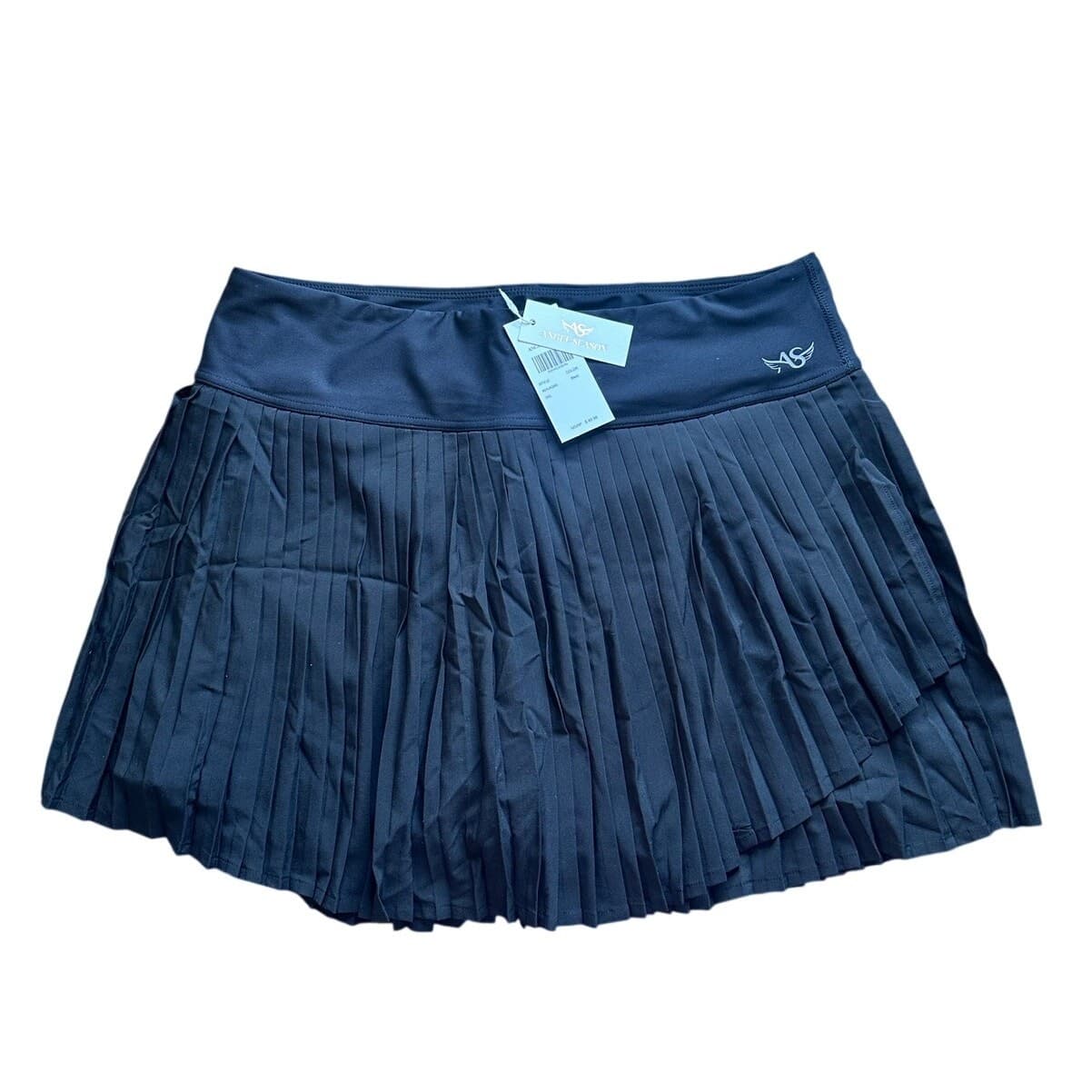 Angel Season Pleated Tennis Skort Womens Pockets High Waist Athletic Size 2XL - Thumbnail 3