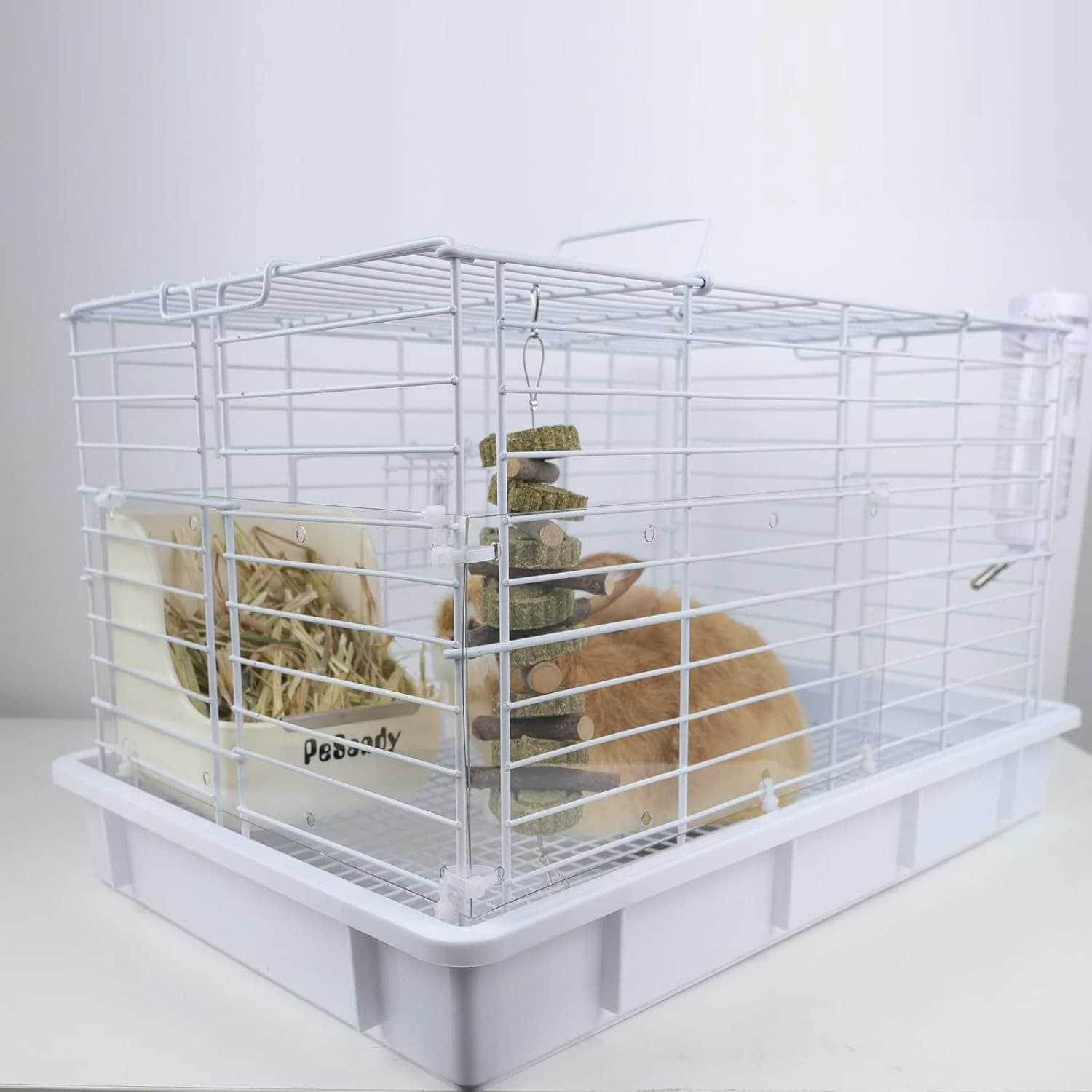 12PCS Rabbit Guinea Pig Cage Liner Urine Guard Splash Protector Pet Cage Panels - Thumbnail 3