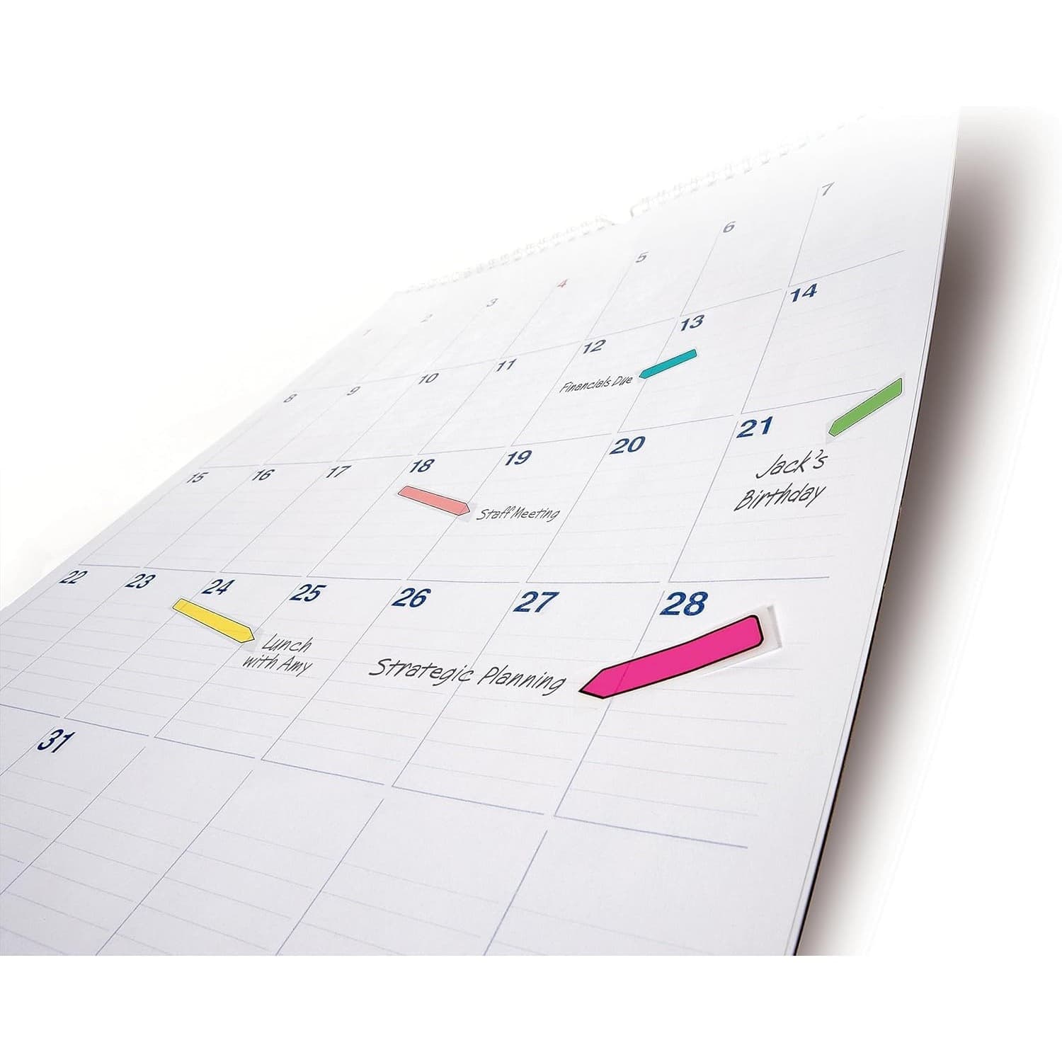 Post-it Flags 684-ARR2 200 Count Bright Colors Sticky Tabs Pack of 2 3M - Thumbnail 6