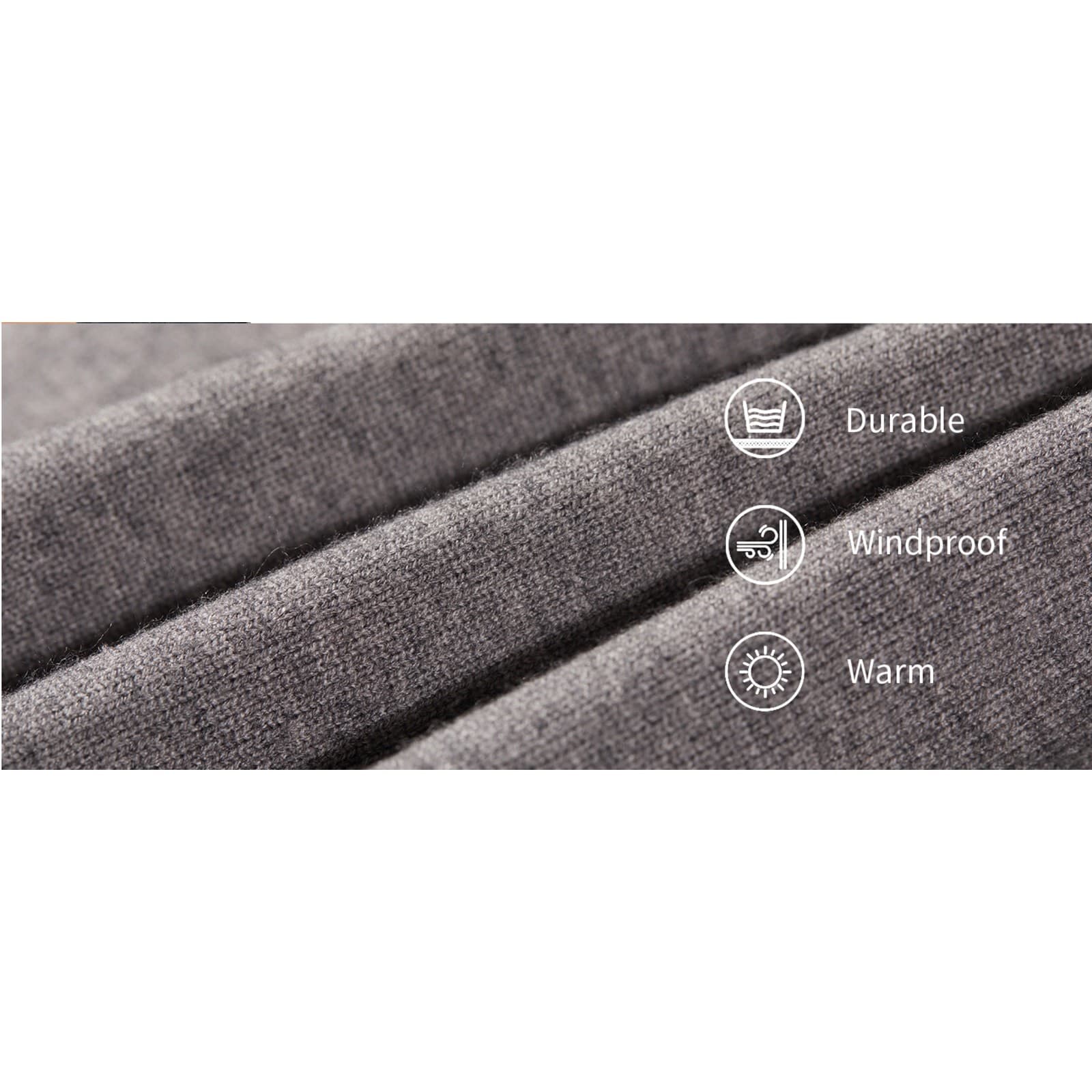 Men’s Polo Sweater Blue Casual Button Collar Knit Pullover Soft Size XXL - Thumbnail 6