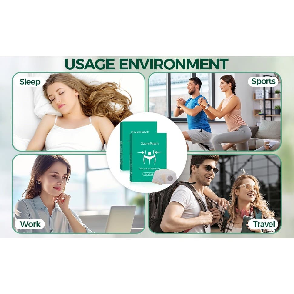 RejuvaCare Ozem Patch 60PCS Herbal Body Patch Natural Wellness Easy Use New - Thumbnail 7