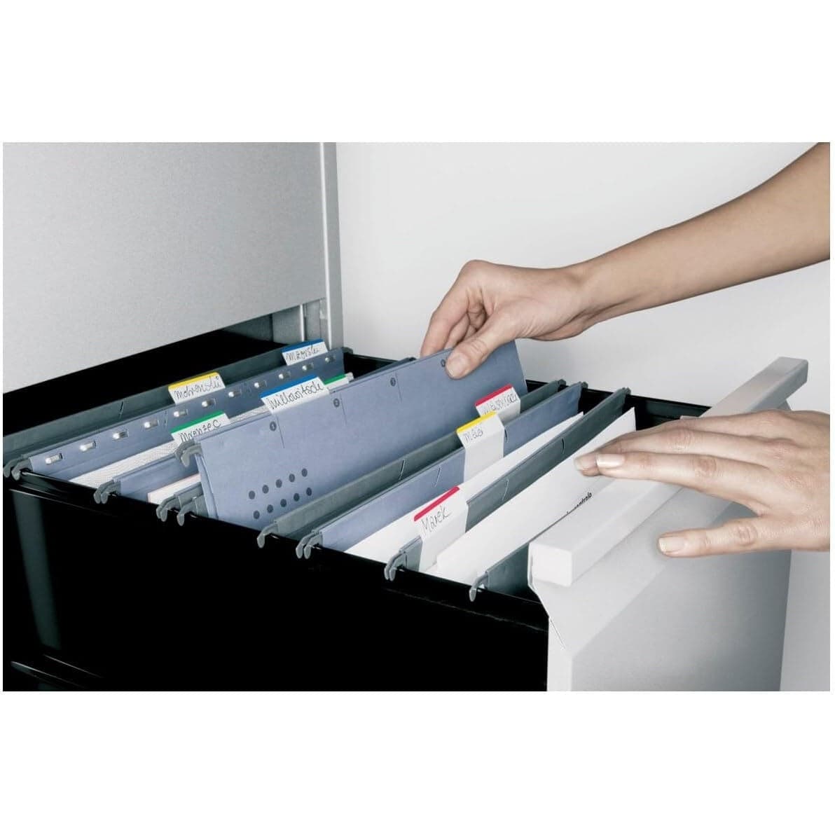 Post-it Tabs 2 Pack 24 Tabs Each Assorted Colors Durable Filing Divider - Thumbnail 7