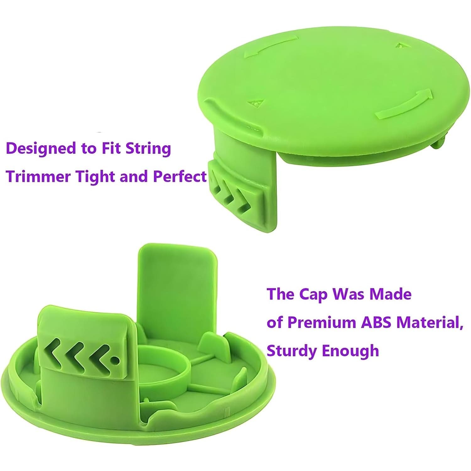 0.065" 16ft Auto Feed Trimmer Spool 29092 for Greenworks 24V 40V 8 String+2 Caps - Thumbnail 5