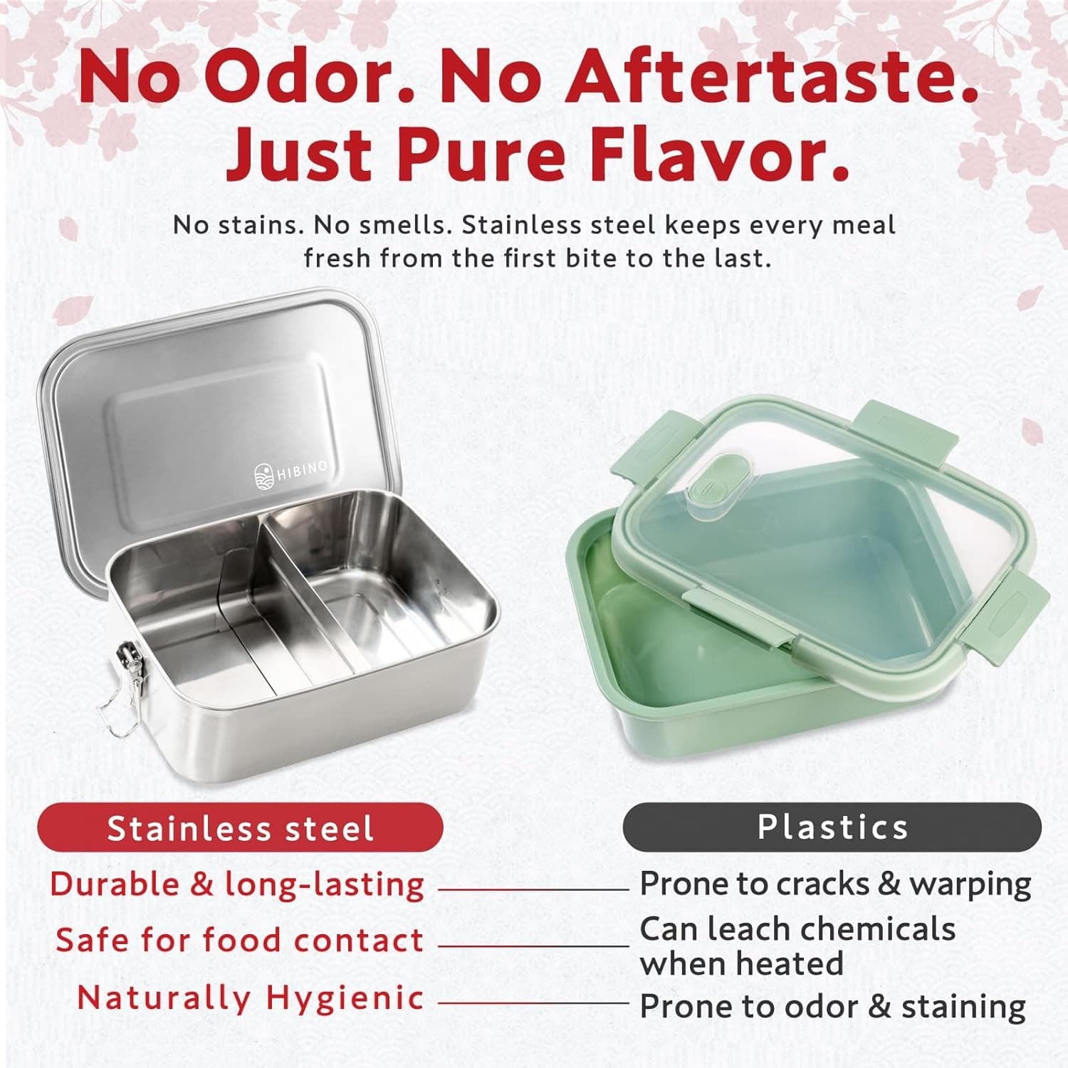 Stainless Steel Bento Box 1200ml Leakproof Lunch Box Divider Sauce Cup Set - Thumbnail 4