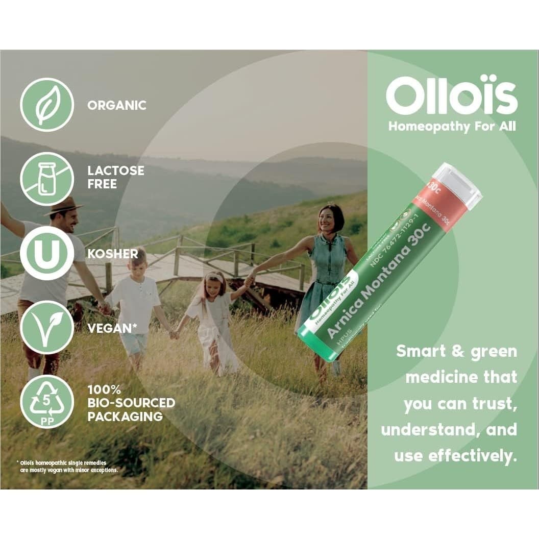 Ollois Cuprum Metallicum 30C Homeopathic Pellets Organic Vegan 80 Ct - Thumbnail 5