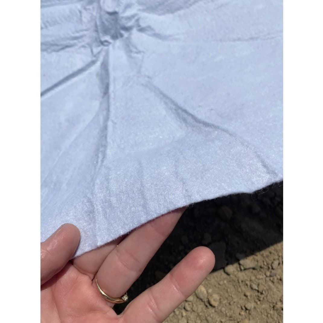 15ft Round White Pool Liner Pad Heavy Duty Puncture Resistant Above Ground - Thumbnail 8