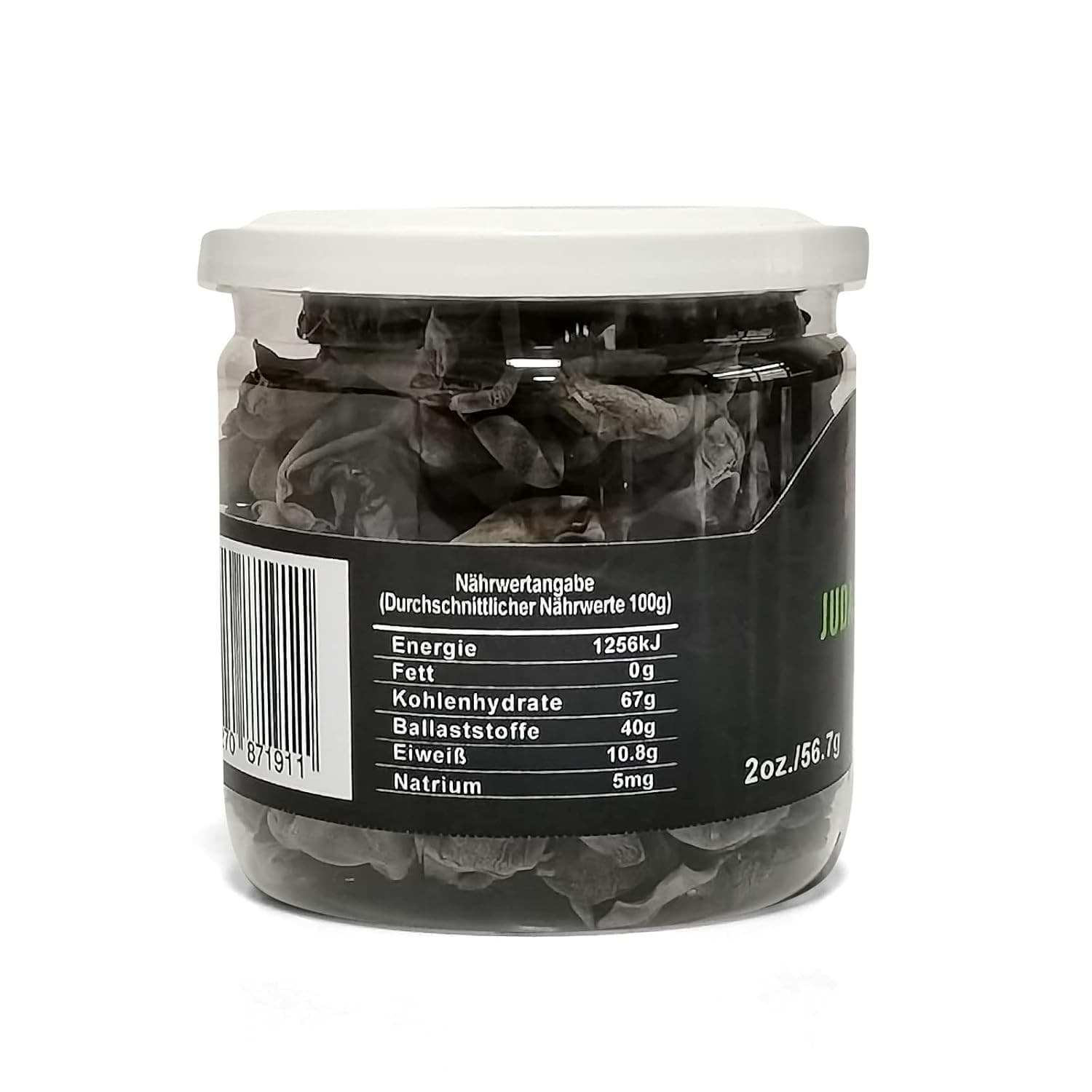Vigorous Mountains Dried Black Fungus Woodear Mushrooms 2oz 野木耳 Dry Mushrooms - Thumbnail 2