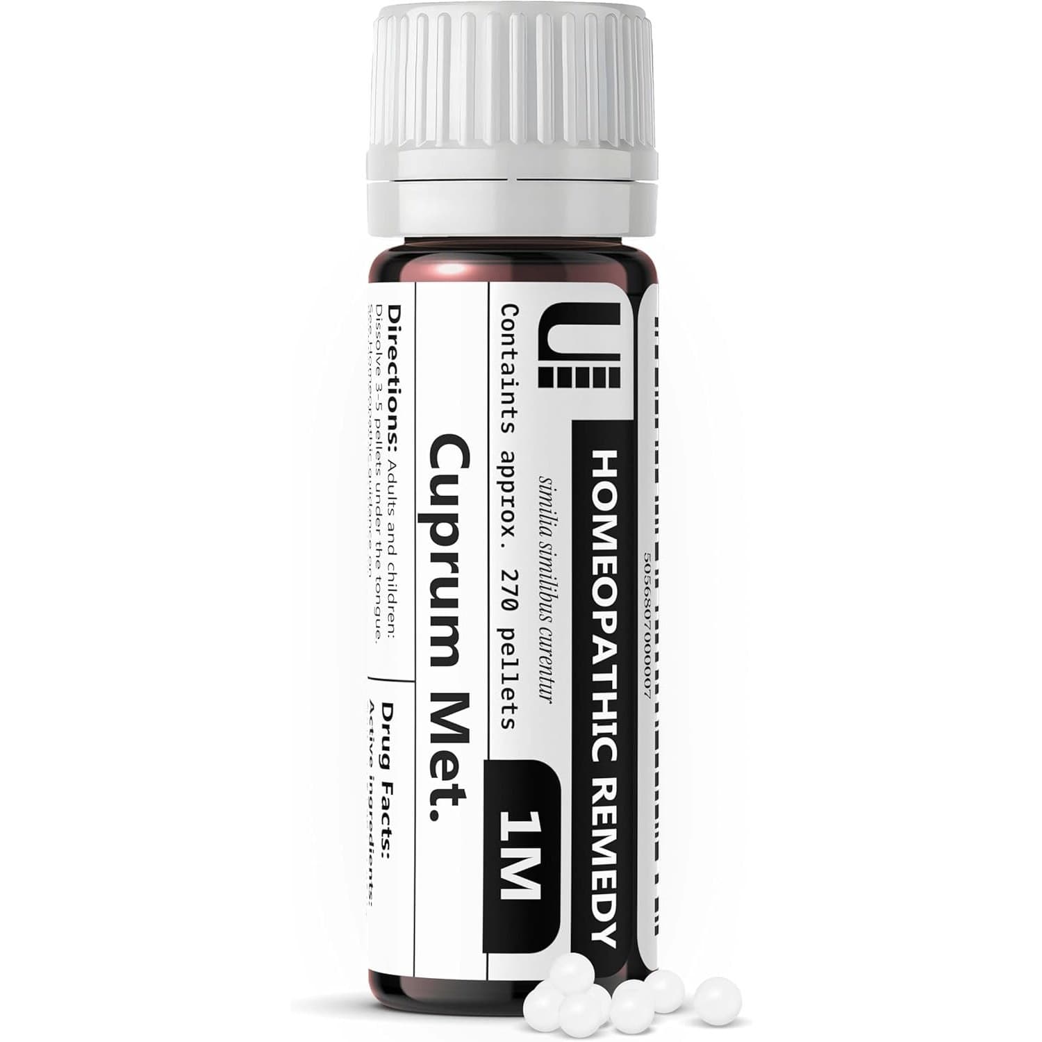 Cuprum Metallicum 1M Homeopathic Remedy 270 Pellets Lactose Free Natural - Thumbnail 2