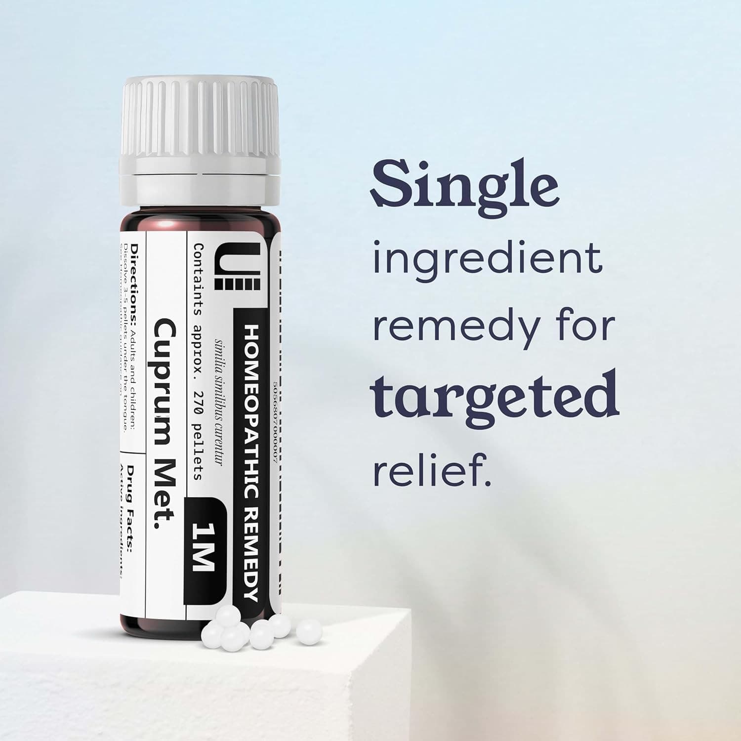 Cuprum Metallicum 1M Homeopathic Remedy 270 Pellets Lactose Free Natural - Thumbnail 4
