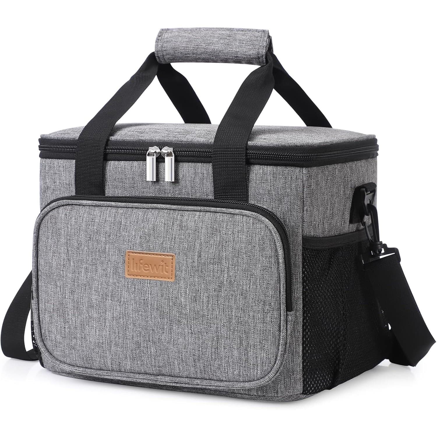 Large Lunch Bag 15L Insulated Cooler Tote Leakproof Thermal for Men Women