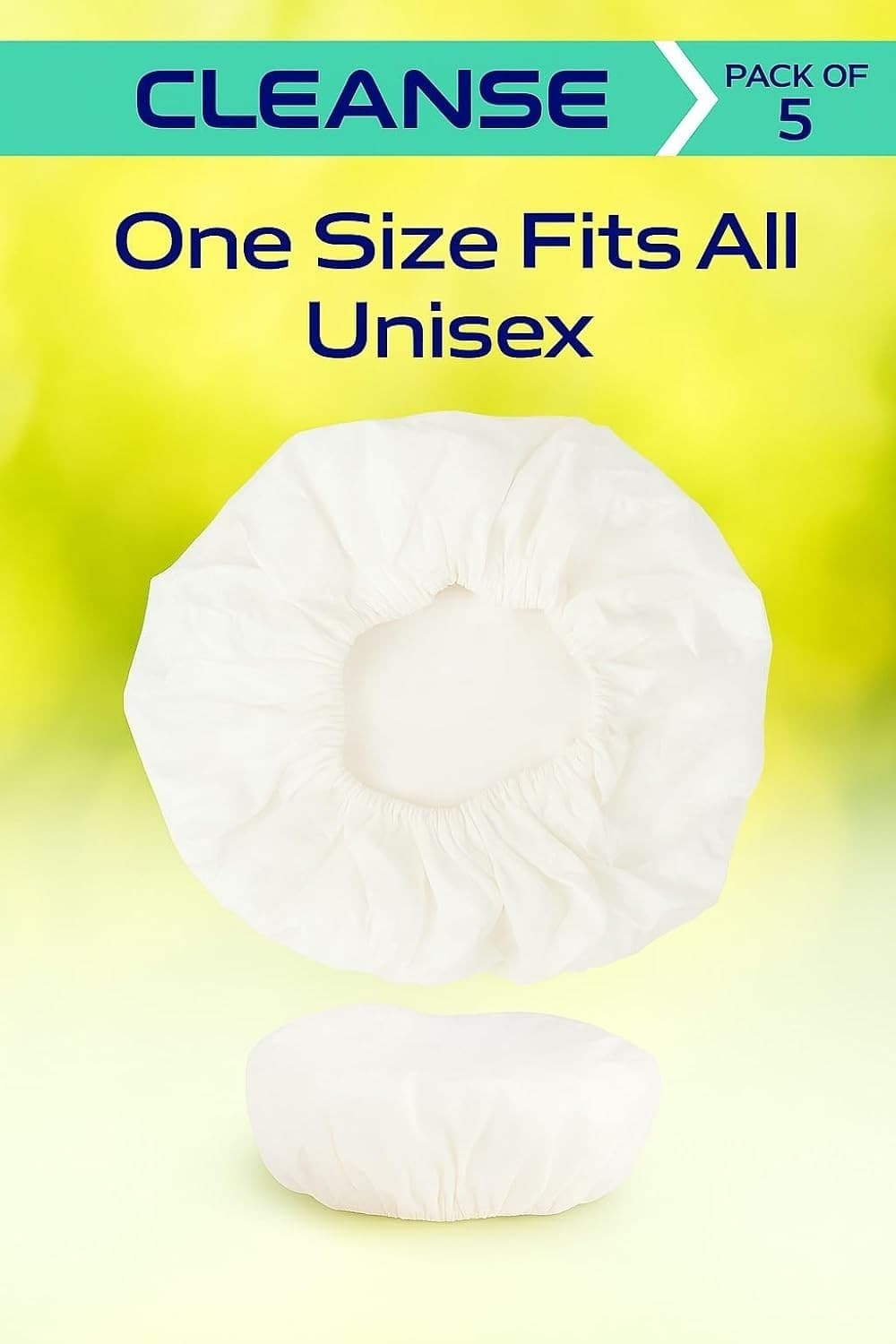 Cleanse Rinse Free Shampoo & Conditioning Cap 5 Pack Waterless No Rinse Hair Was - Thumbnail 2