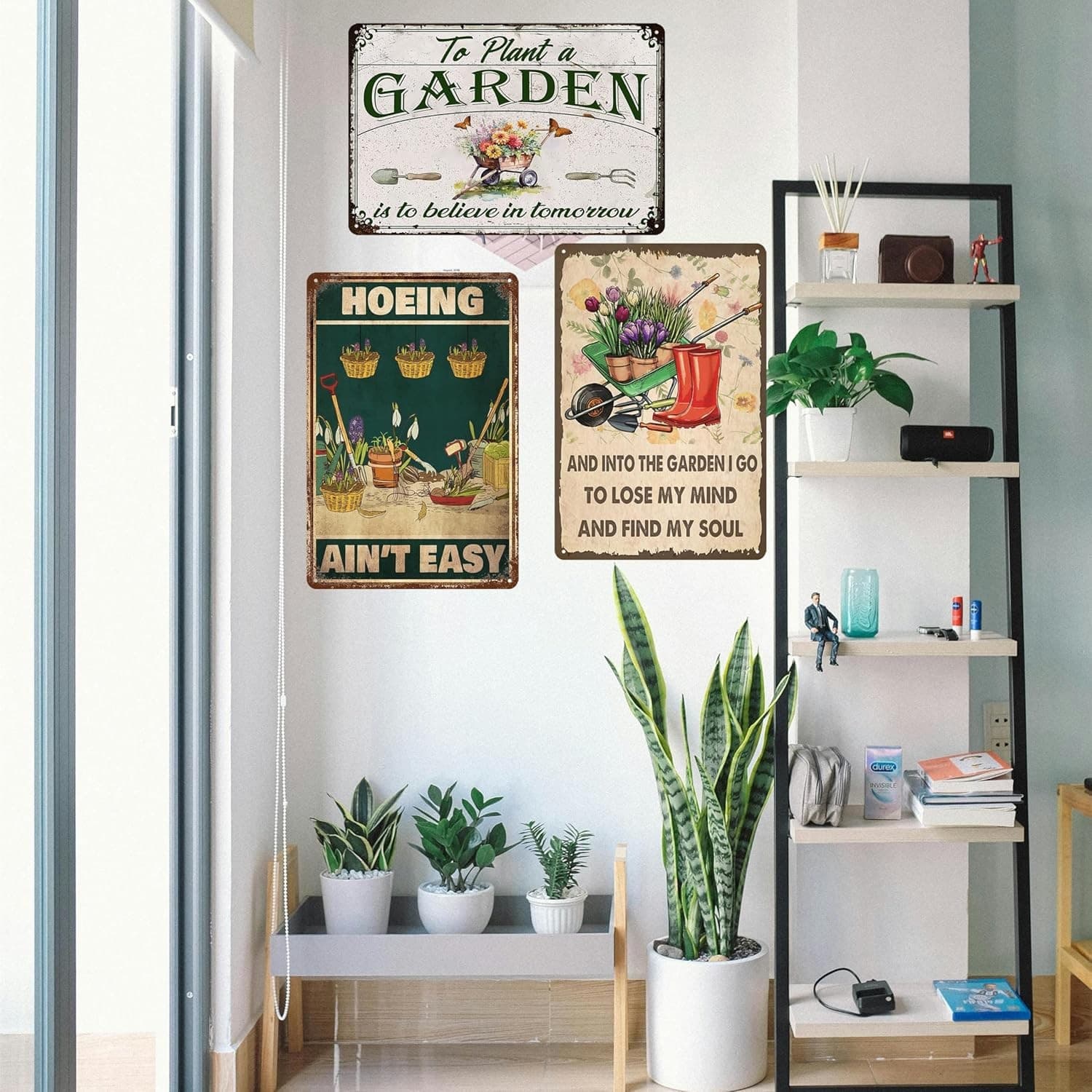 Vintage Garden Metal Tin Sign To Plant a Garden Wall Decor 8x12 Outdoor - Thumbnail 4