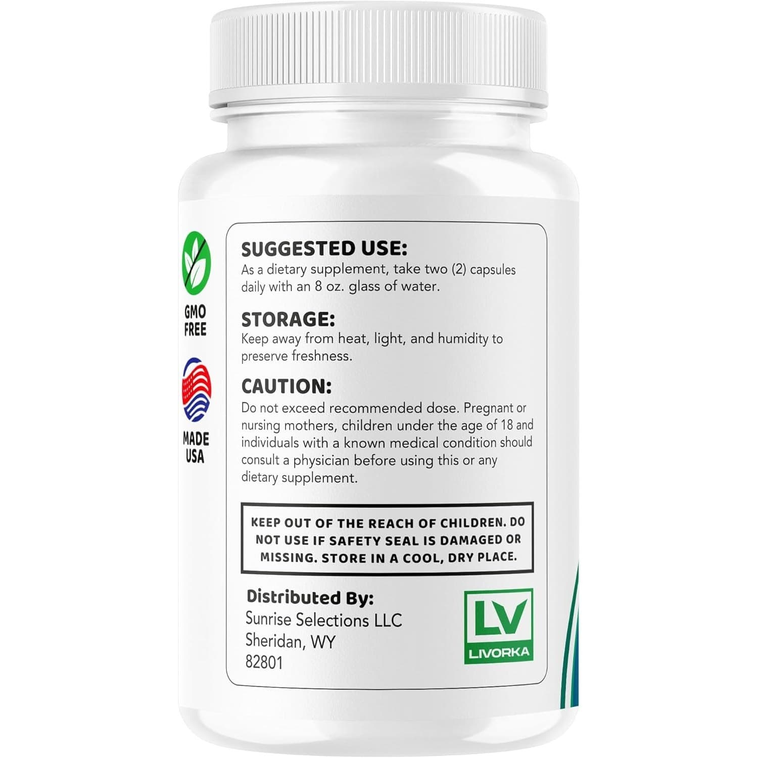 1 Pack RegeniJoint Capsules Advanced Formula Joint Support 60ct Livorka 695mg - Thumbnail 5