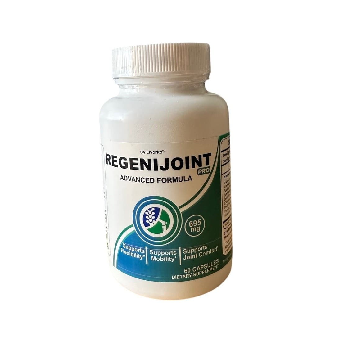 1 Pack RegeniJoint Capsules Advanced Formula Joint Support 60ct Livorka 695mg - Thumbnail 10