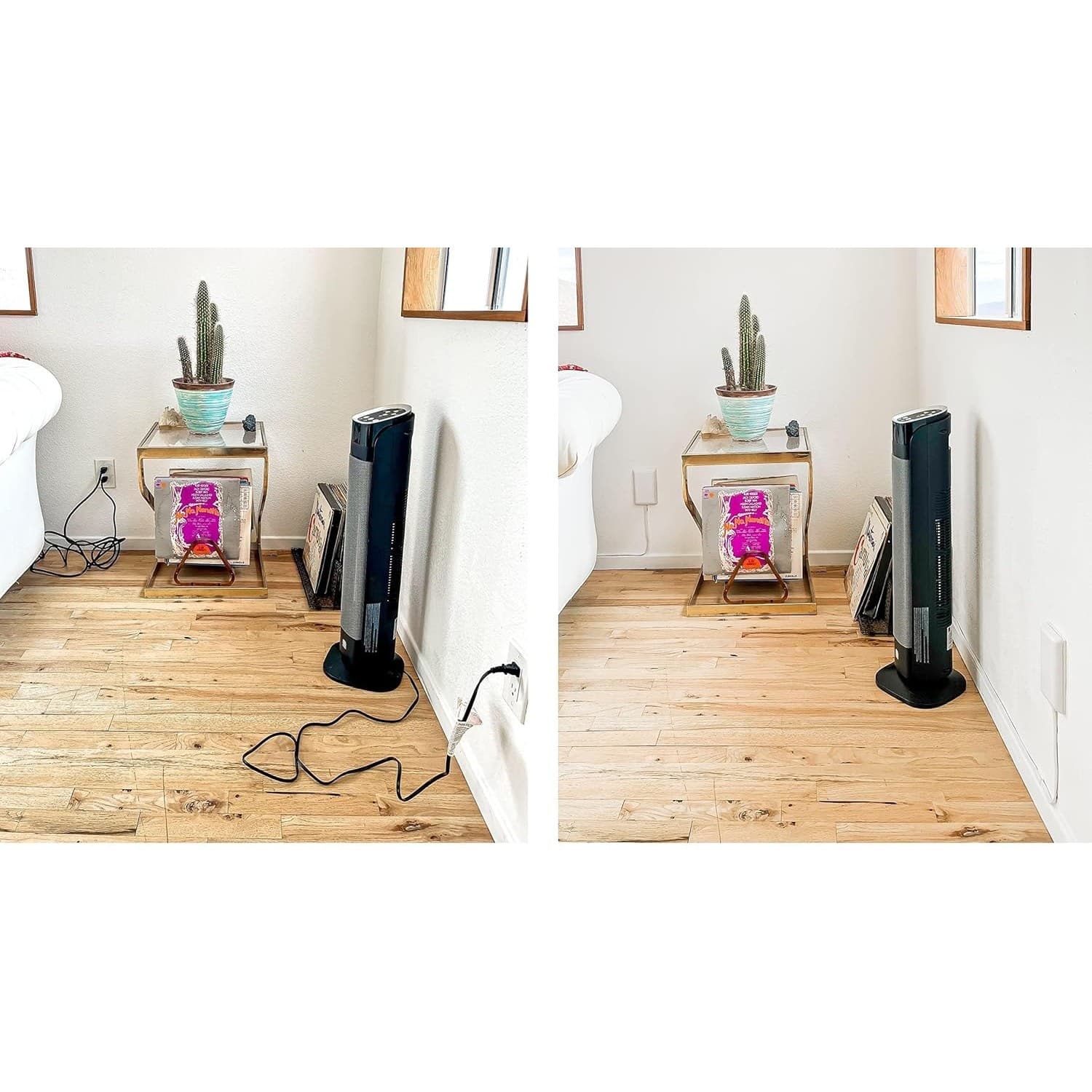 Ultra-Thin Outlet with Cord Kit & Power Strip, 8-ft cord - Thumbnail 5
