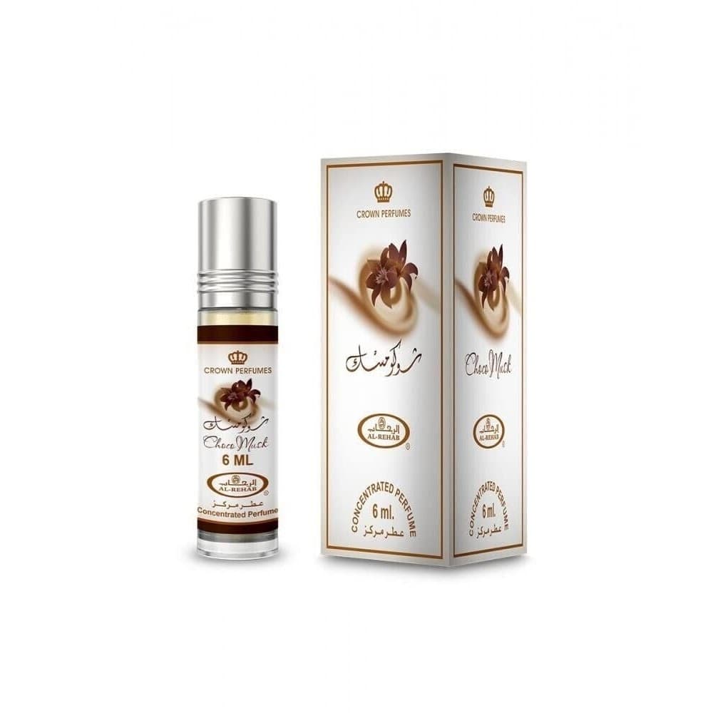 Choco Musk Perfume Oil Roll On 6ml Unisex Fragrance Pack of 6 - Thumbnail 2