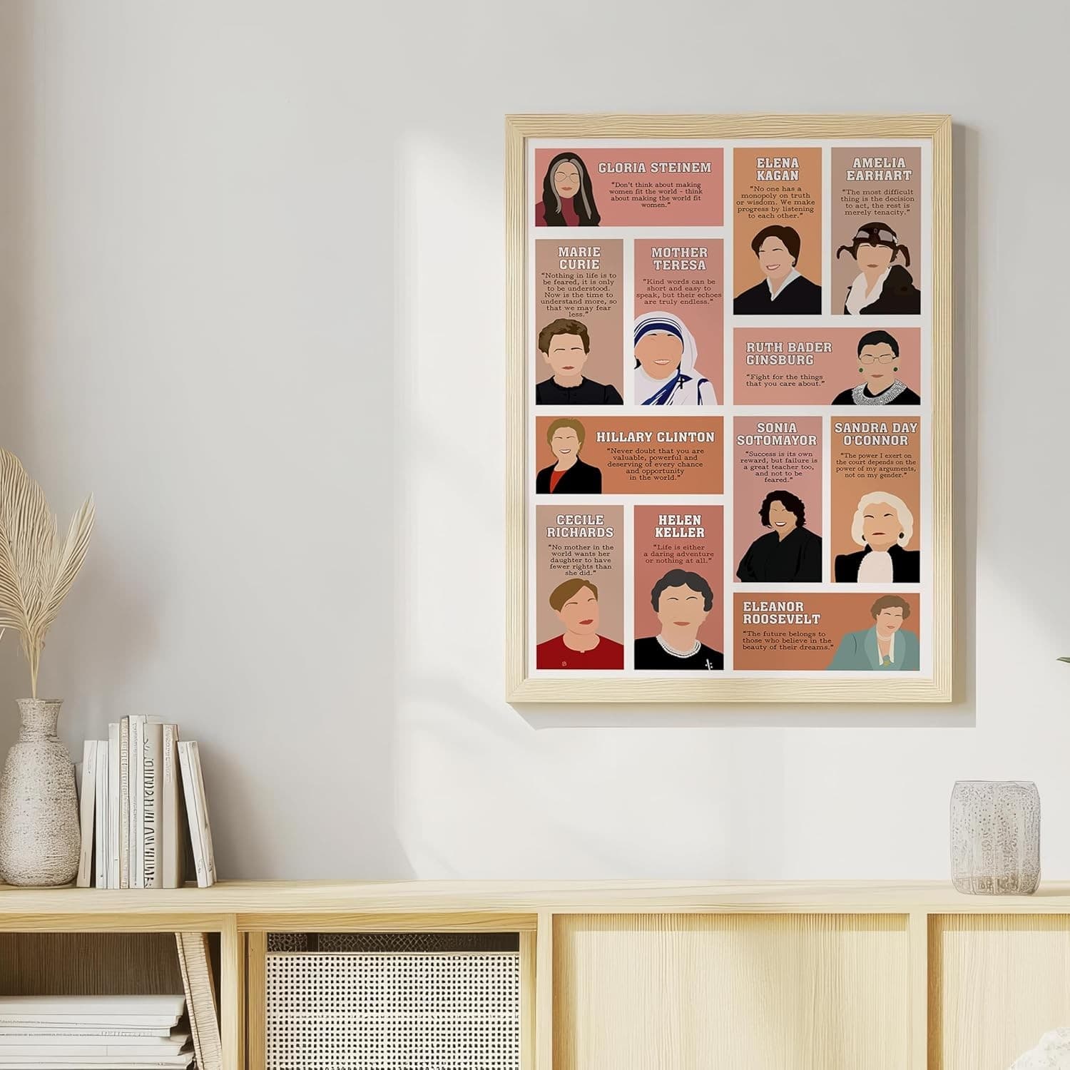 Empowered Women Poster 16 x 24 Inspirational Classroom Wall Art History Decor - Thumbnail 5