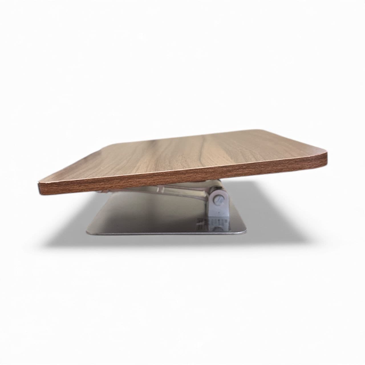 XL Wooden Adjustable Book Stand Rotating Desk Holder for Large Books & Laptops - Thumbnail 2