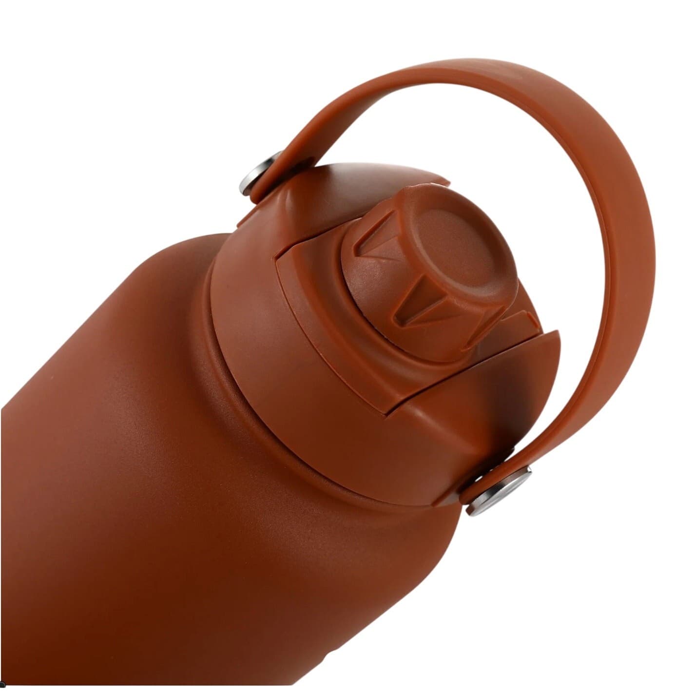 Insulated Water Bottle Stainless Steel Leakproof BPA Free Brown Travel 40oz - Thumbnail 9