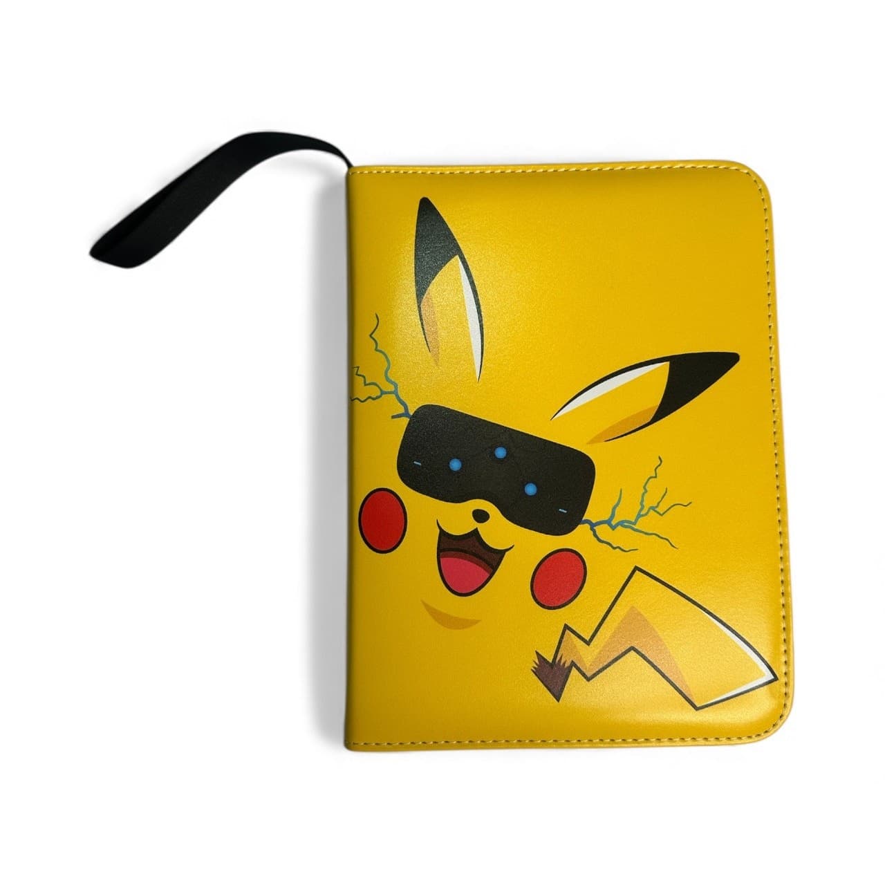 Pokemon Card Binder 4 Pocket Zip Album 7.9 x 5 in TCG Holder Pikachu Case - Thumbnail 3
