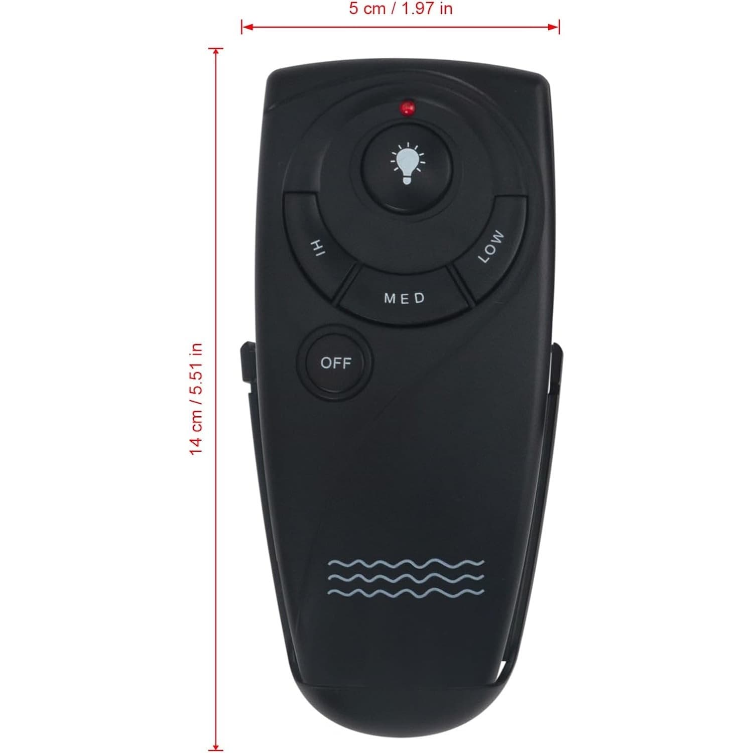 AULCMEET UC7083T Ceiling Fan Remote Replacement Hampton Bay Harbor Breeze - Thumbnail 2