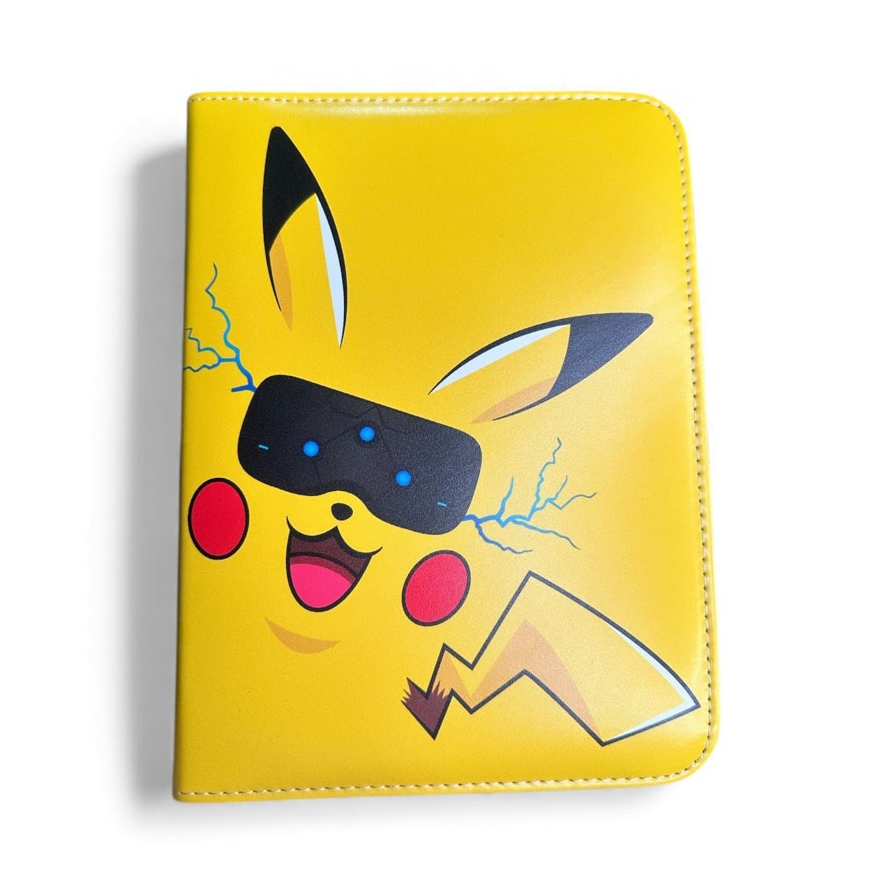 Pokemon Card Binder 4 Pocket Zip Album 7.9 x 5 in TCG Holder Pikachu Case - Thumbnail 8