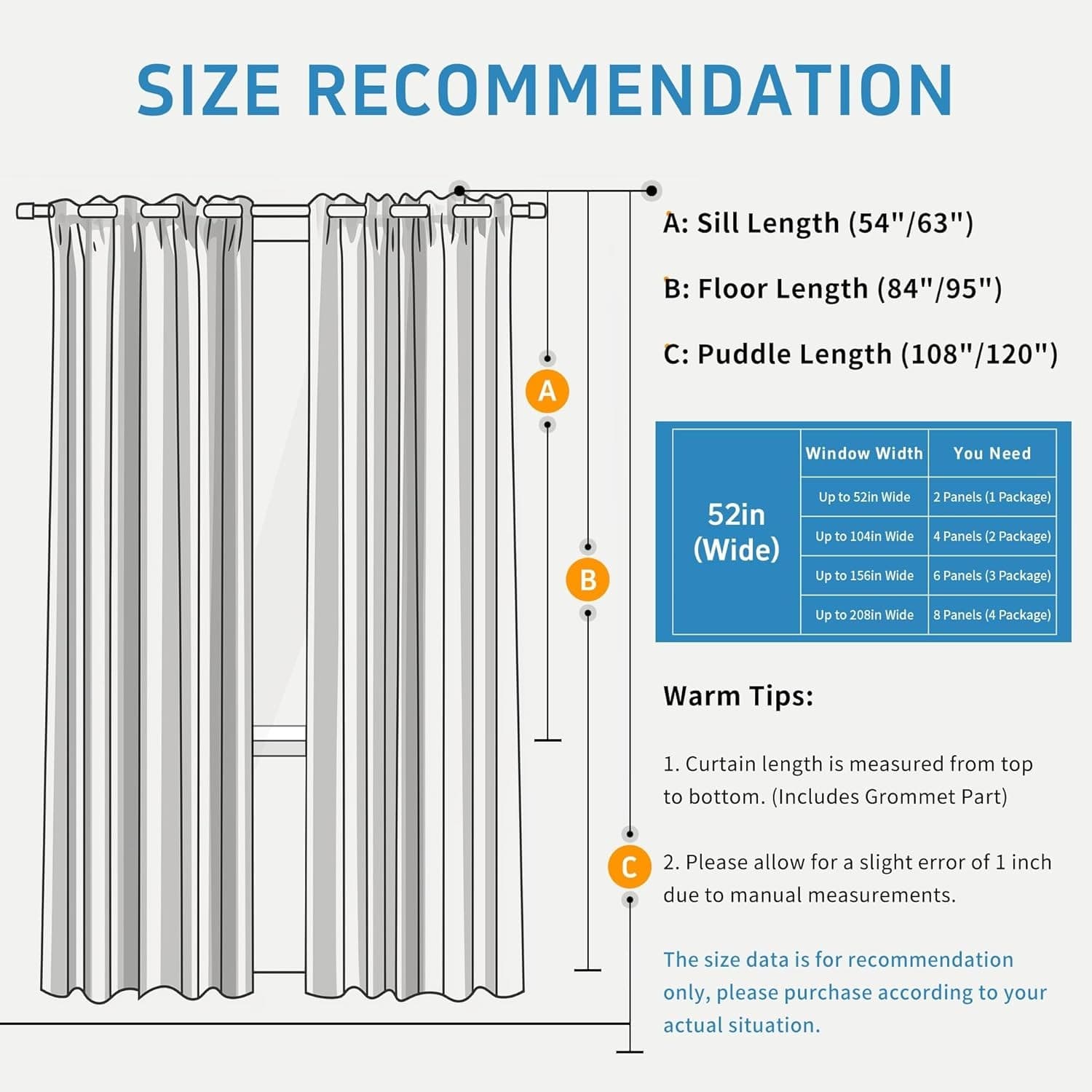 Geometric Blackout Curtains 52x84 Set of 2 Panels Room Darkening Black - Thumbnail 3