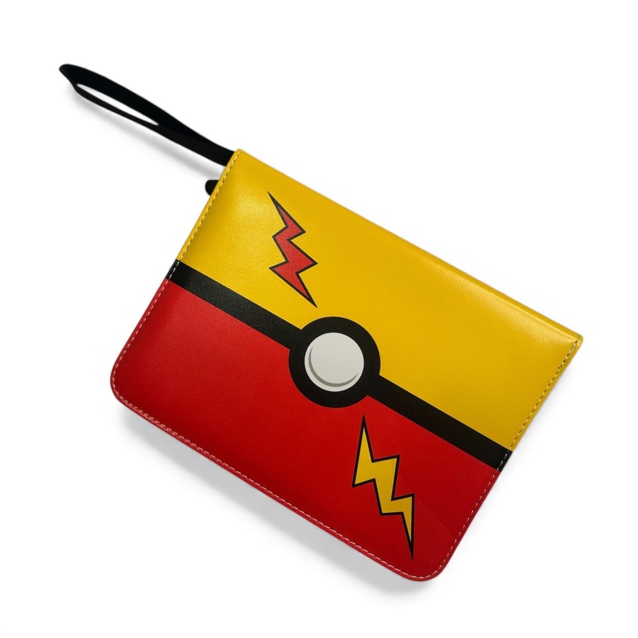 Pokemon Card Binder 4 Pocket Zip Album 7.9 x 5 in TCG Holder Pikachu Case - Thumbnail 7