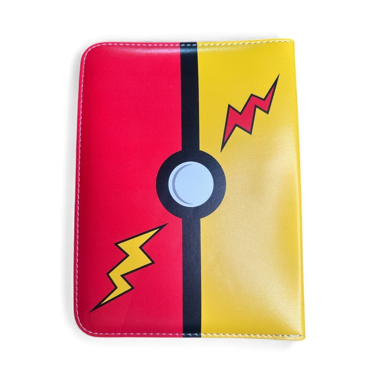 Pokemon Card Binder 4 Pocket Zip Album 7.9 x 5 in TCG Holder Pikachu Case - Thumbnail 4